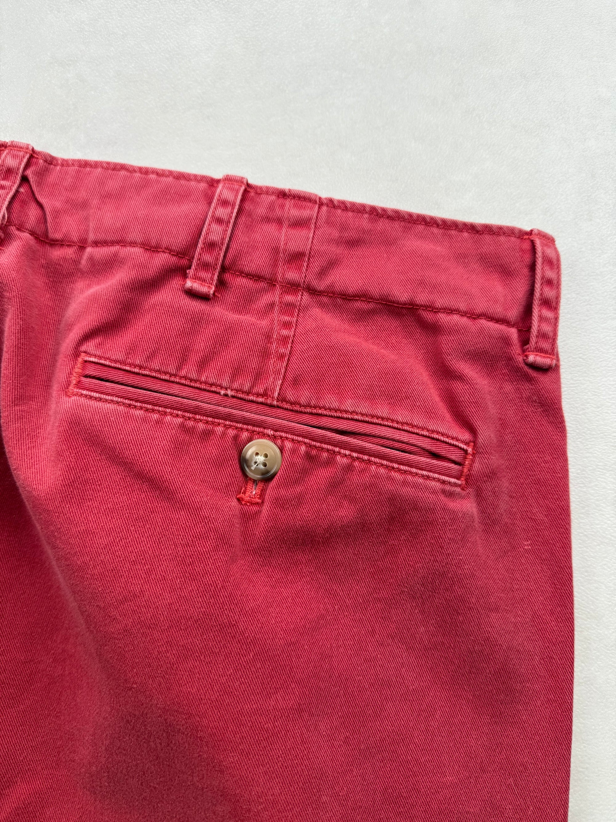 Chino Polo Ralph Lauren Coton Rouge Brique - Taille 44