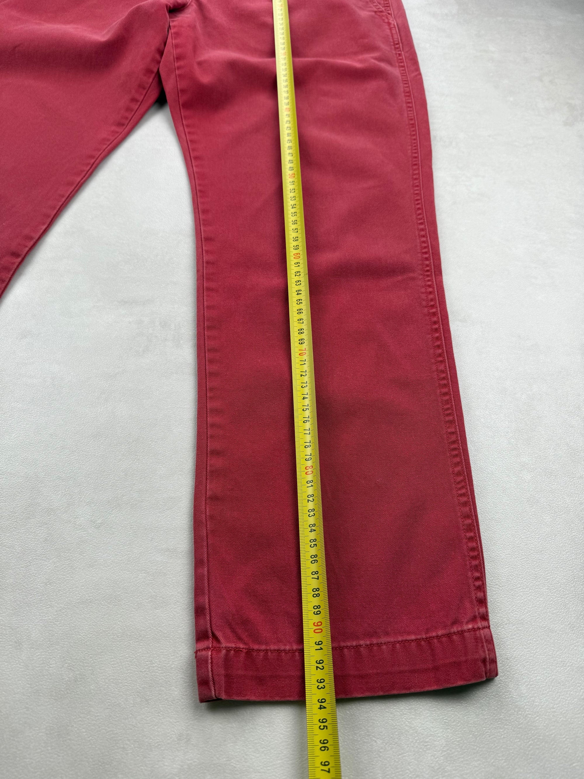 Chino Polo Ralph Lauren Coton Rouge Brique - Taille 44