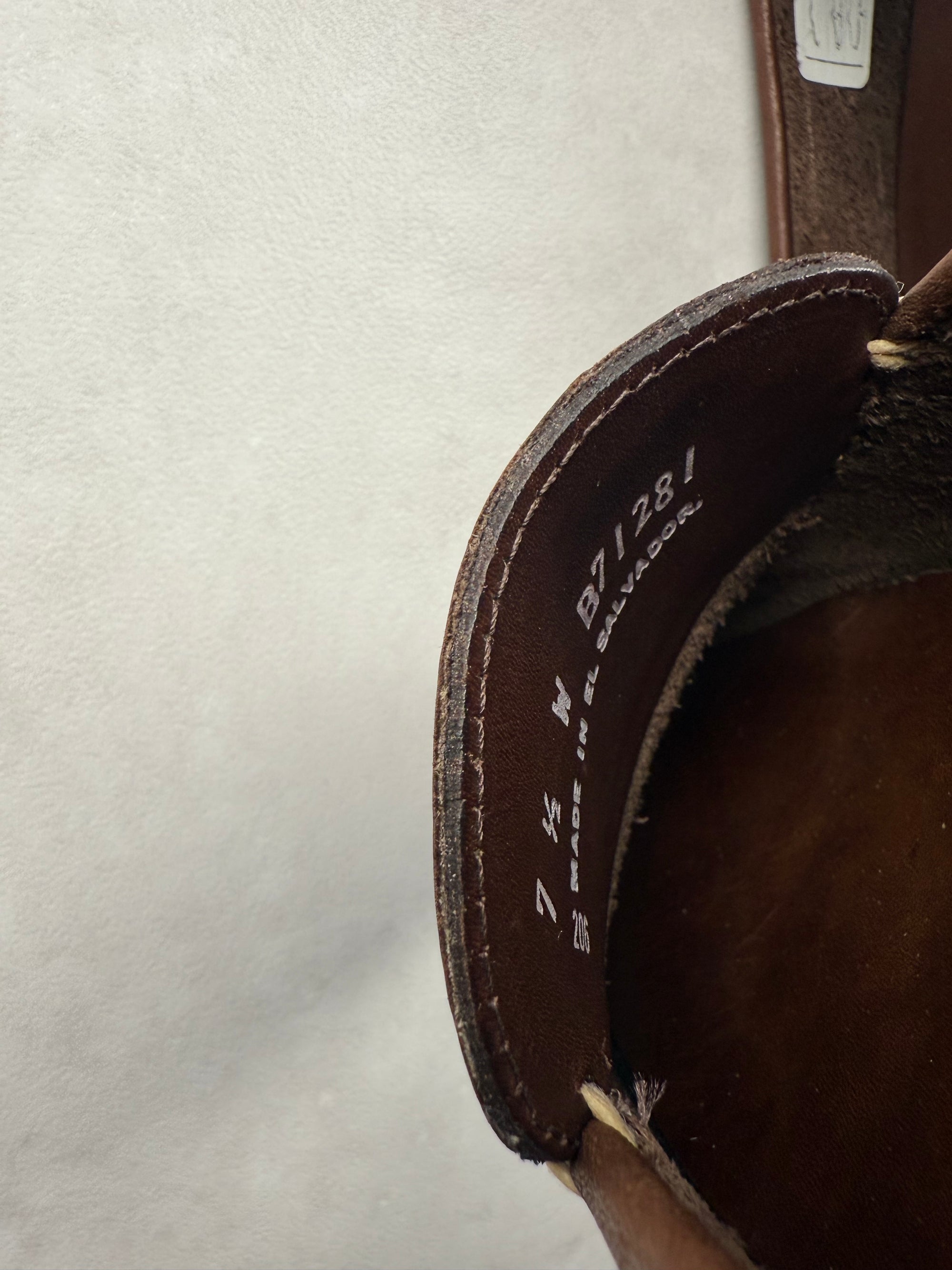 Mocassins Sebago Driver Cuir Marron Semelle Picots - Taille 40,5