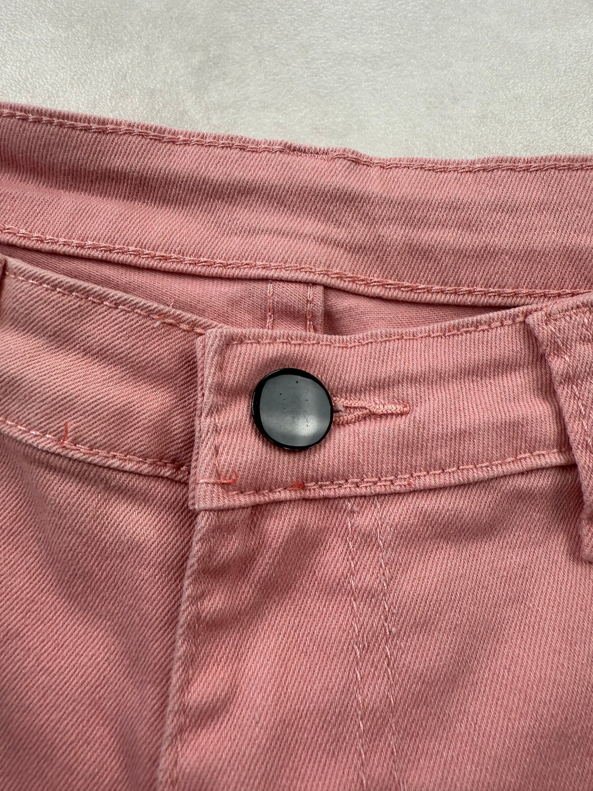 Pantalon Super Flare Rose Poudré Taille Haute - Style 70s - Taille 36