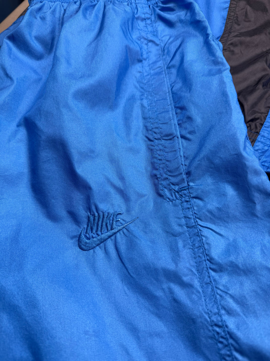 Ensemble vintage Nike bleu électrique Y2K / survêtement rétro - taille S