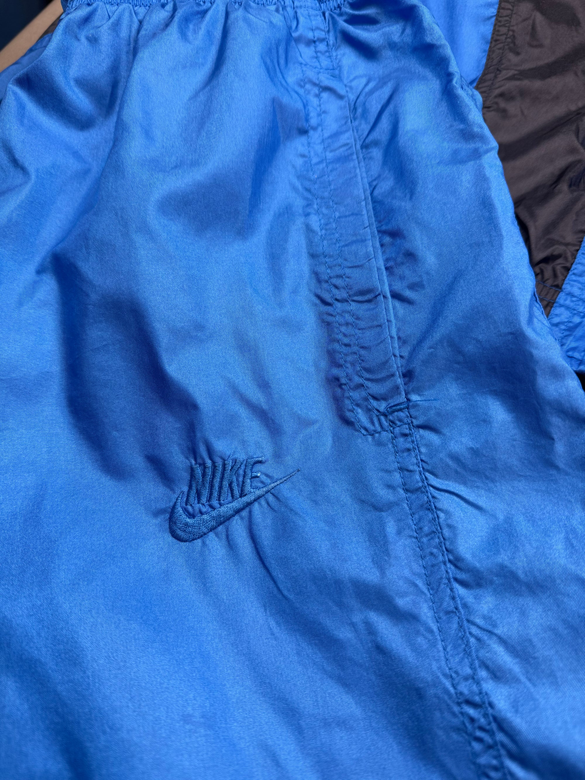 Ensemble vintage Nike bleu électrique Y2K / survêtement rétro - taille S