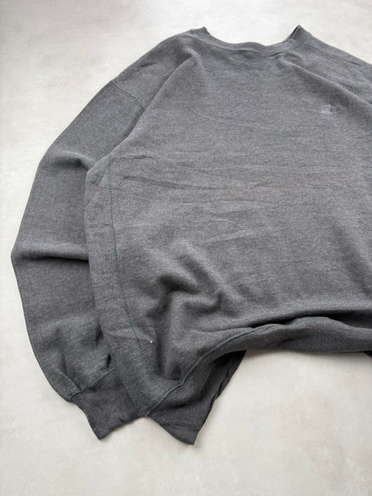 Sweat Col Rond Starter Oversize Logo Brodé 90s - Taille XXL