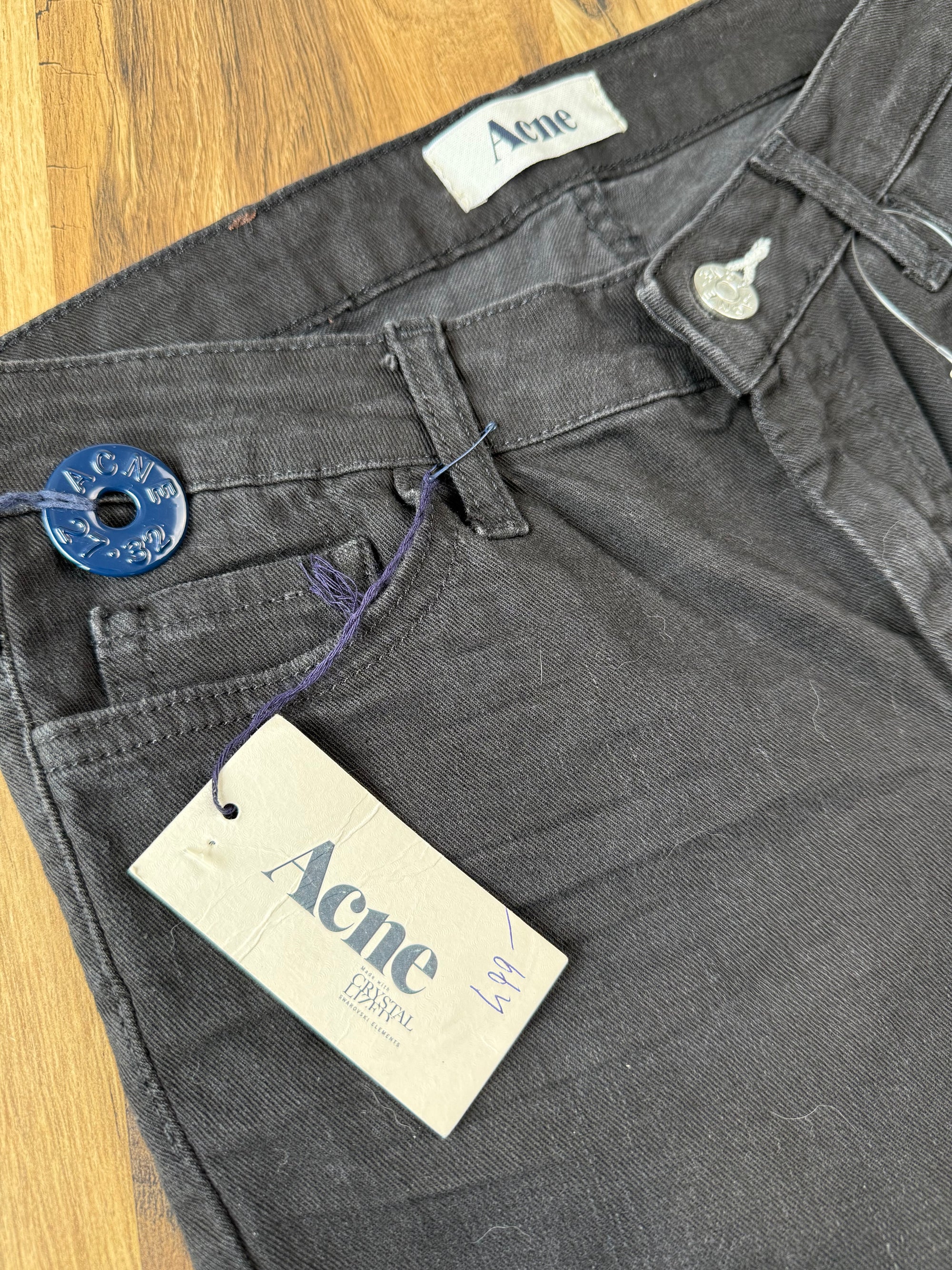 Jean Acne Studios Kex Crystal - Édition Swarovski – Unisexe