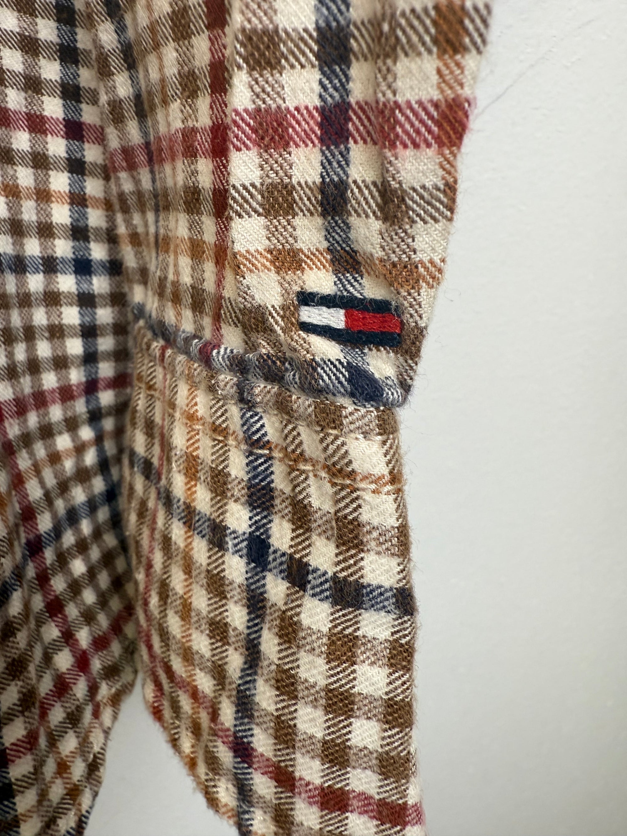 Chemise à carreaux vintage Tommy Hilfiger - taille XXL
