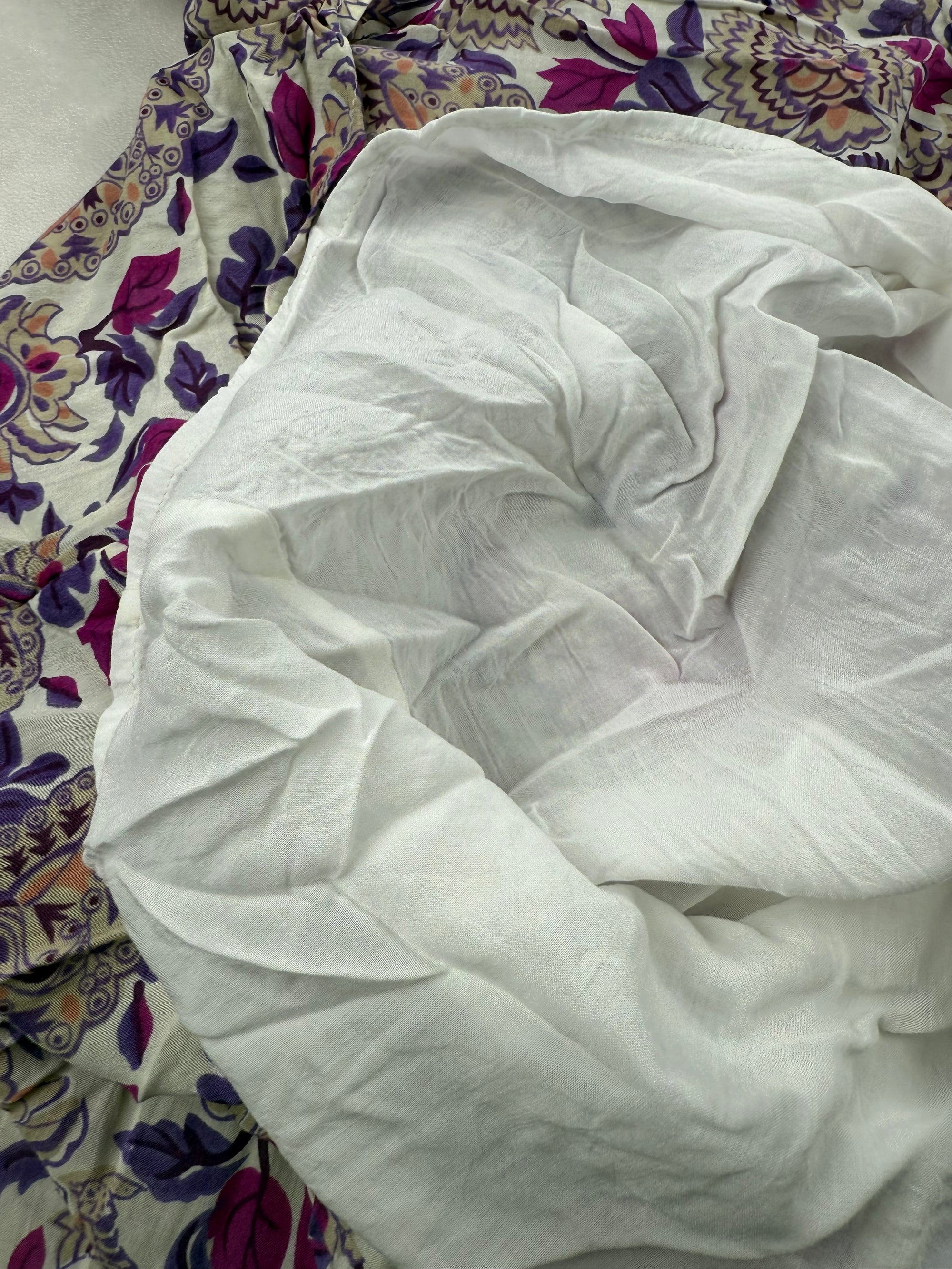 Robe Ba&sh fleuries doublé - Taille XS