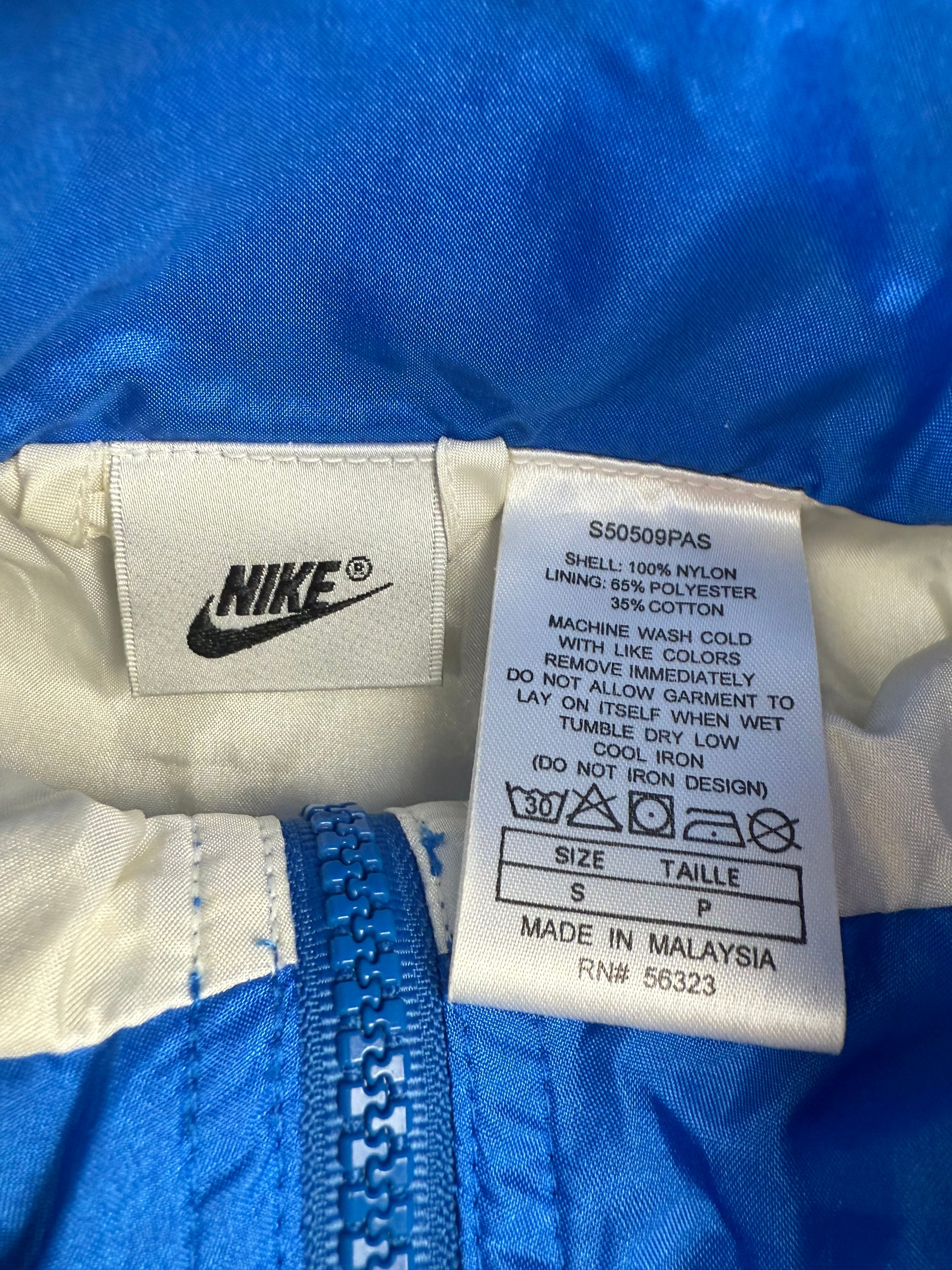 Ensemble vintage Nike bleu électrique Y2K / survêtement rétro - taille S