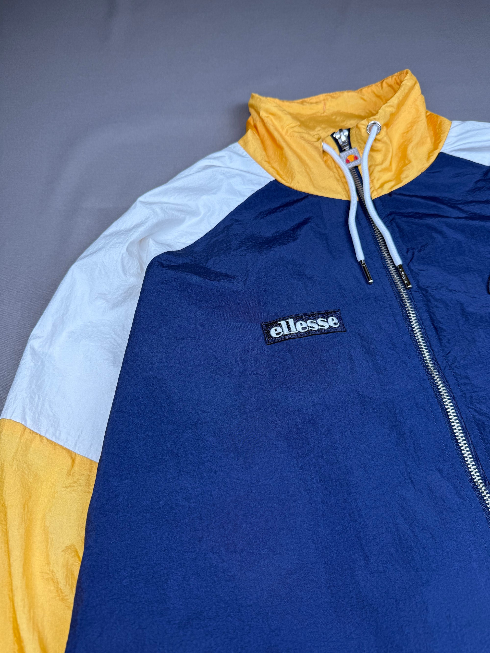 Veste coupe-vent Ellesse colorblock vintage Y2K – Taille S