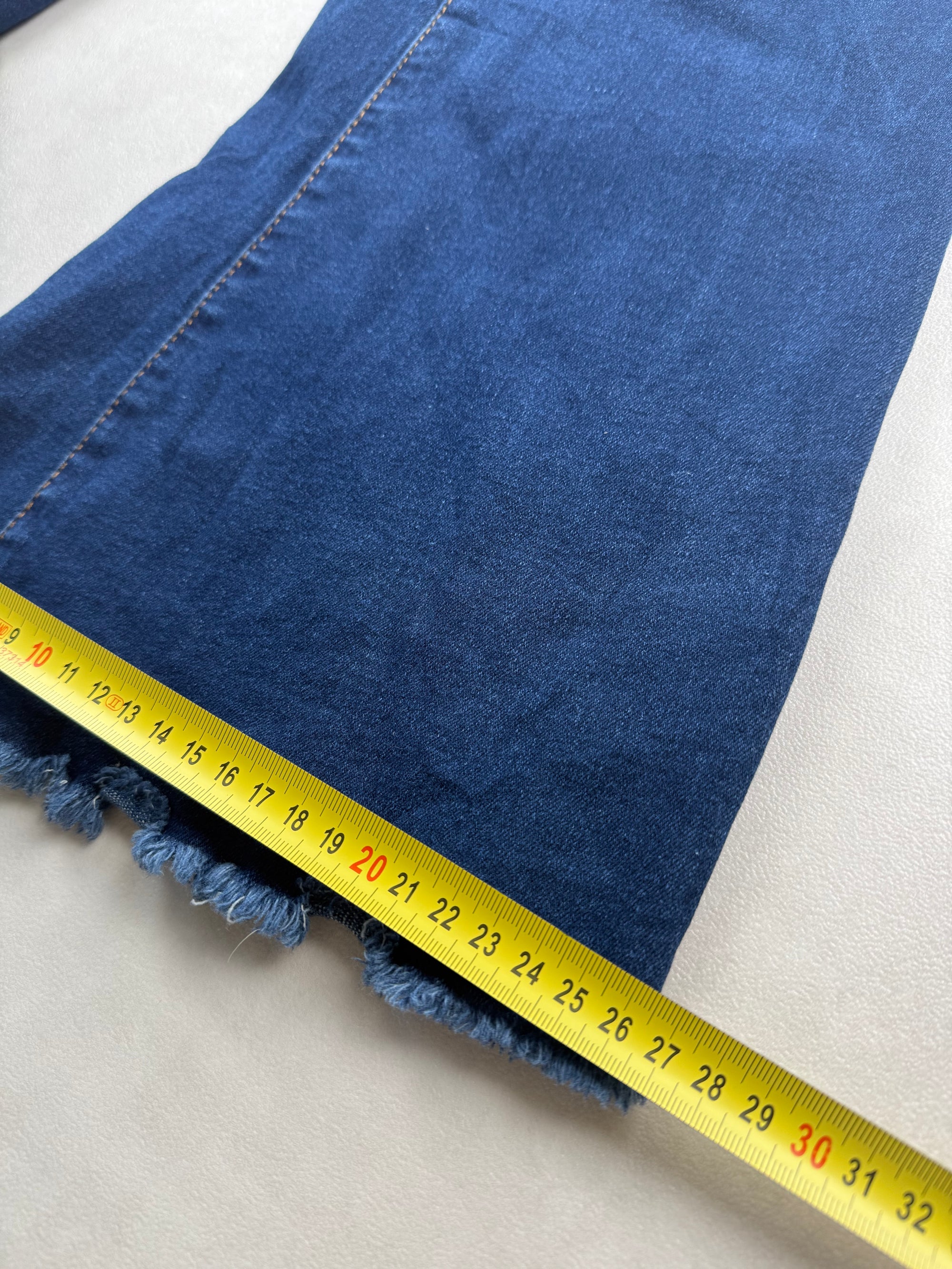 Jean Flare / Patte d'eph Taille Haute Ripped - Femme XXL / FR 44