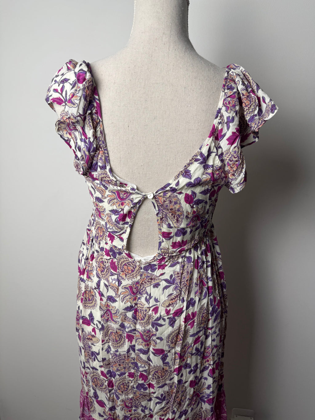 Robe Ba&sh fleuries doublé - Taille XS