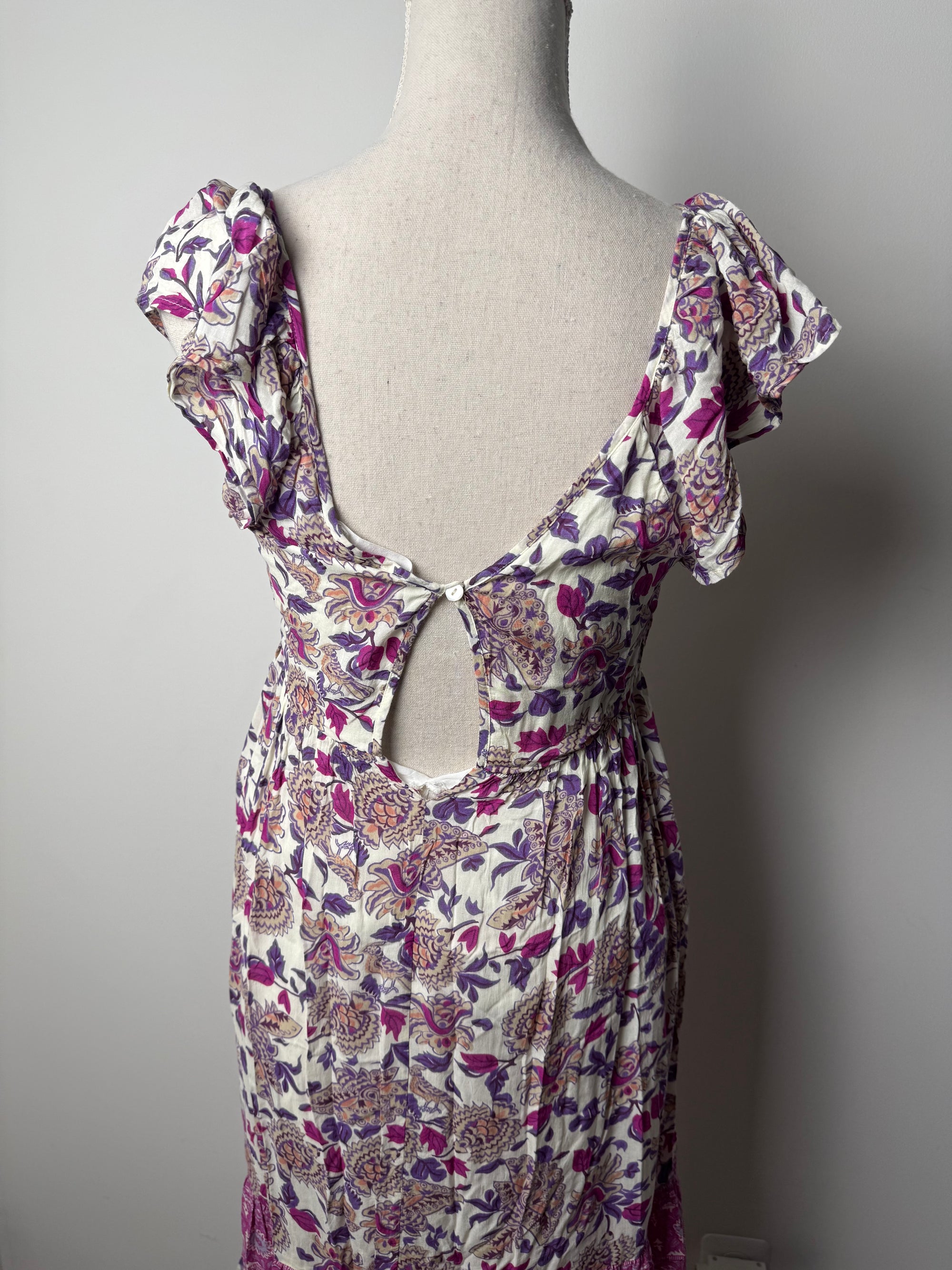 Robe Ba&sh fleuries doublé - Taille XS