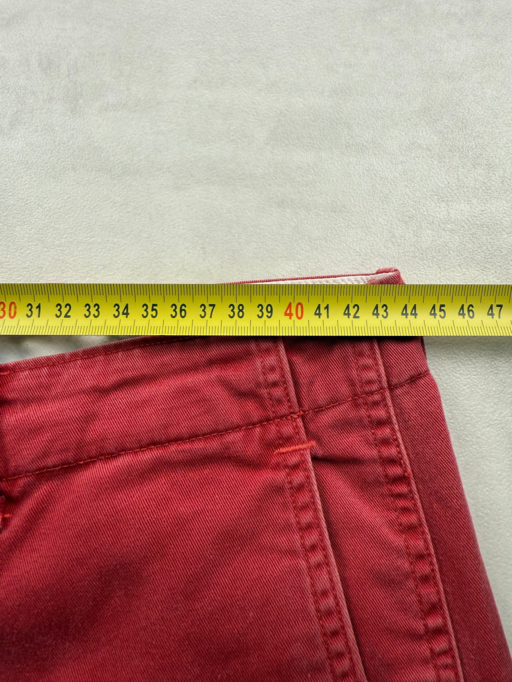 Chino Polo Ralph Lauren Coton Rouge Brique - Taille 44