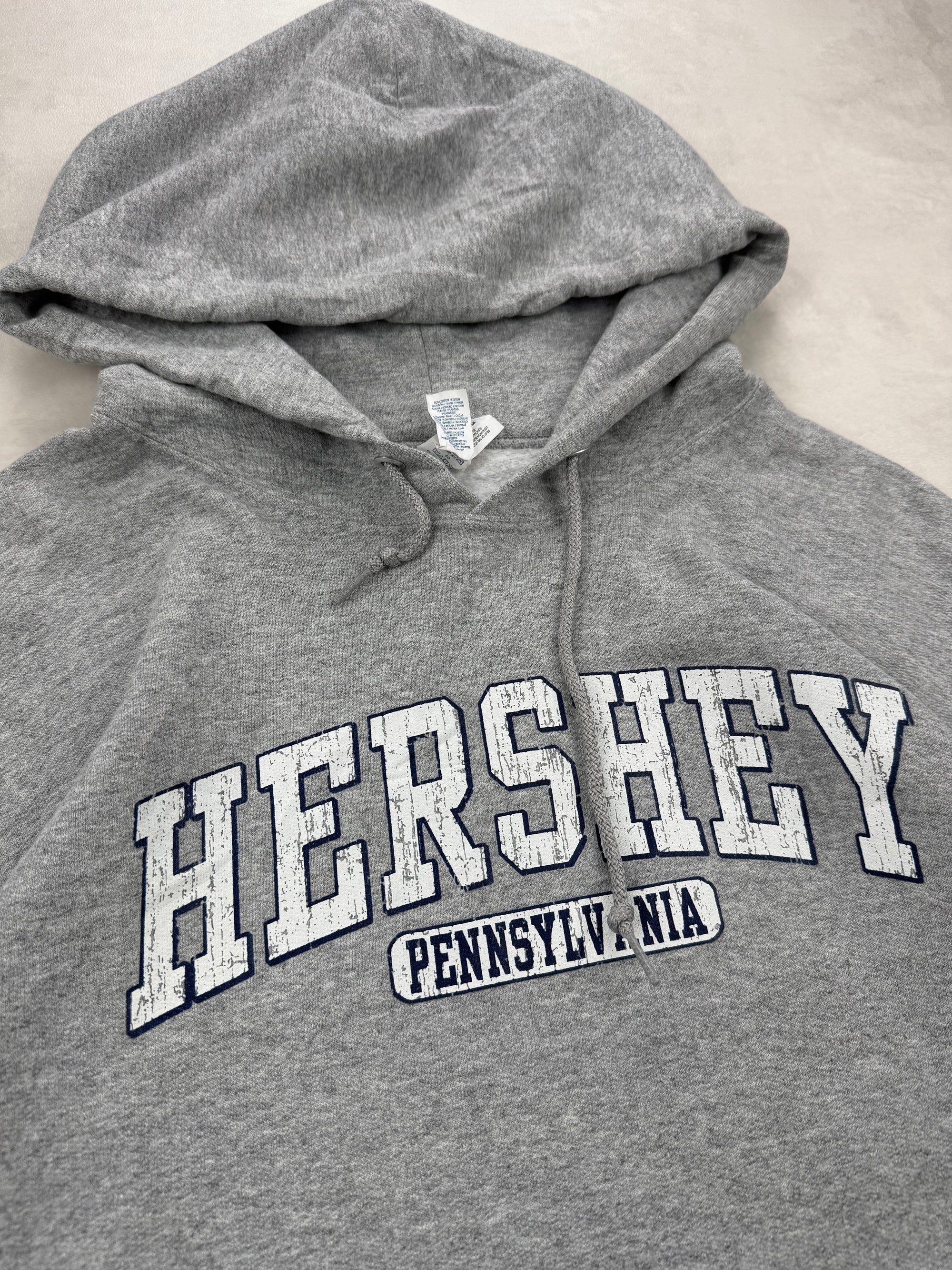 Sweat / Hoodie Vintage Américain "Hershey, PA" Style US College - Taille L