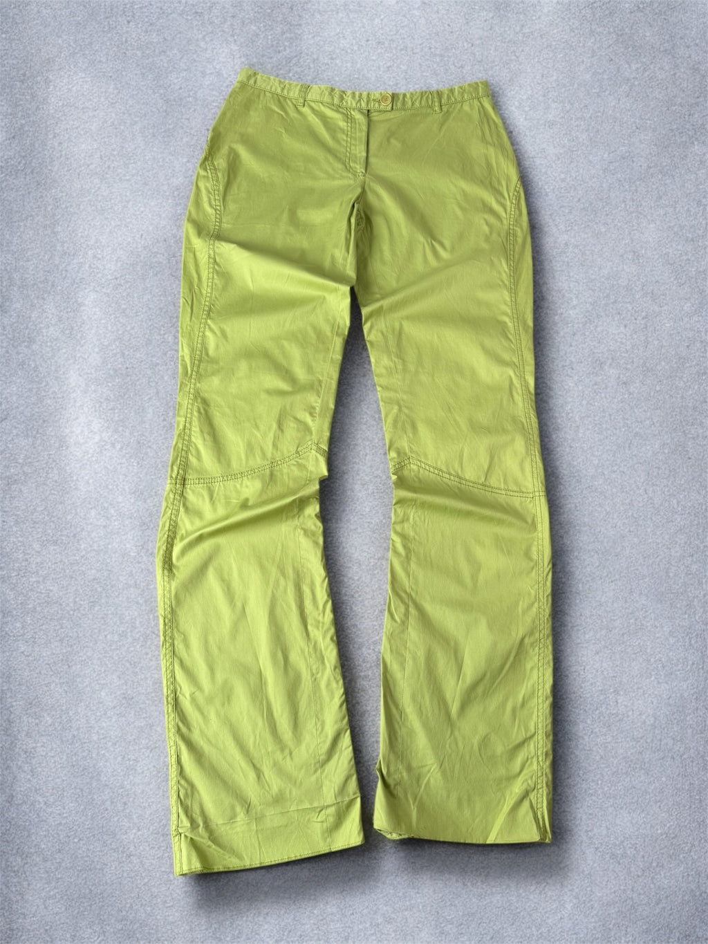 Pantalon été vert Moschino Made in Italy – Taille 40 FR