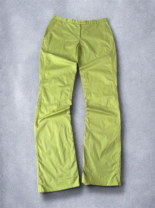 Pantalon été vert Moschino Made in Italy – Taille 40 FR