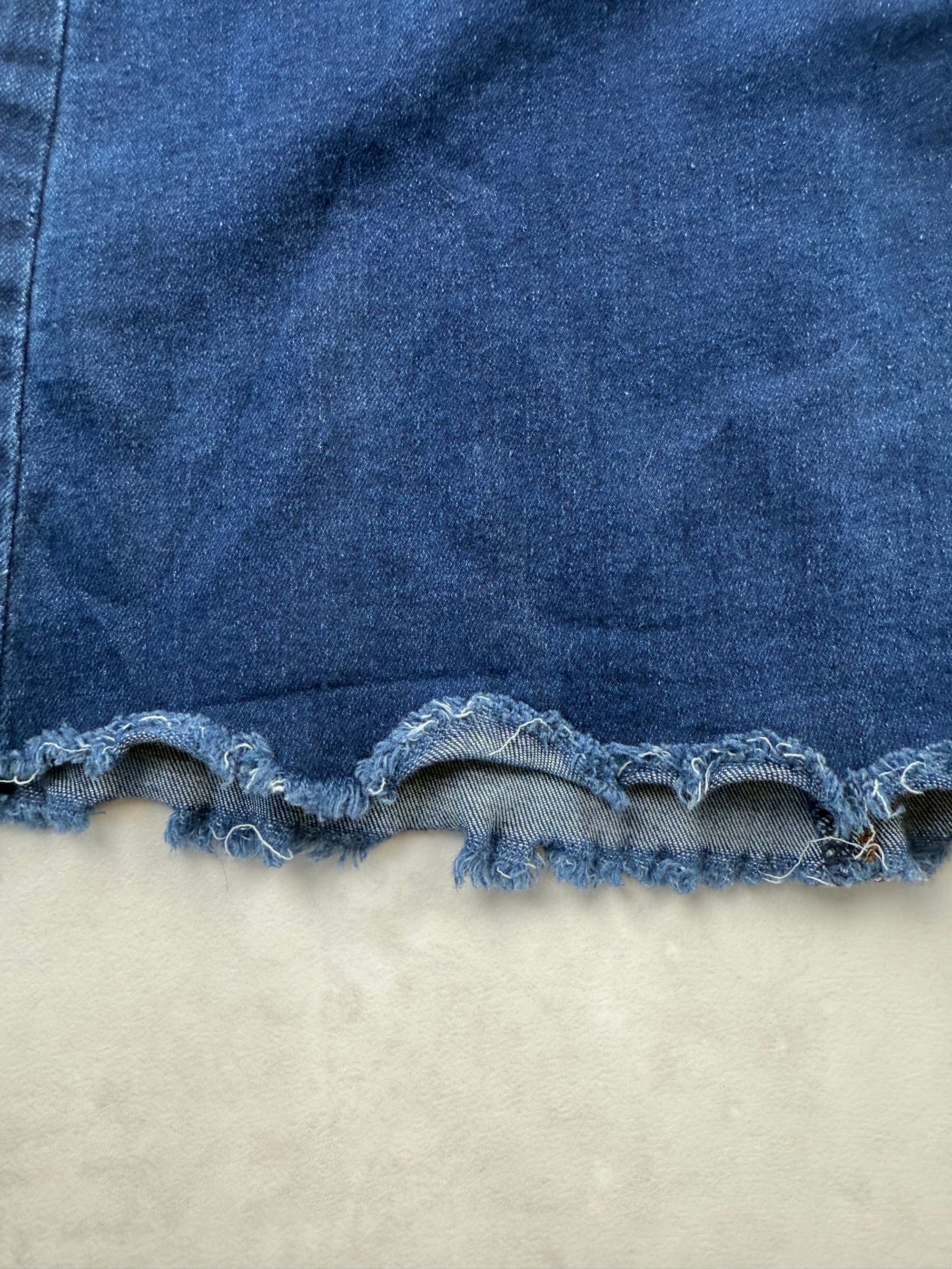 Jean Flare / Patte d'eph Taille Haute Ripped - Femme XXL / FR 44