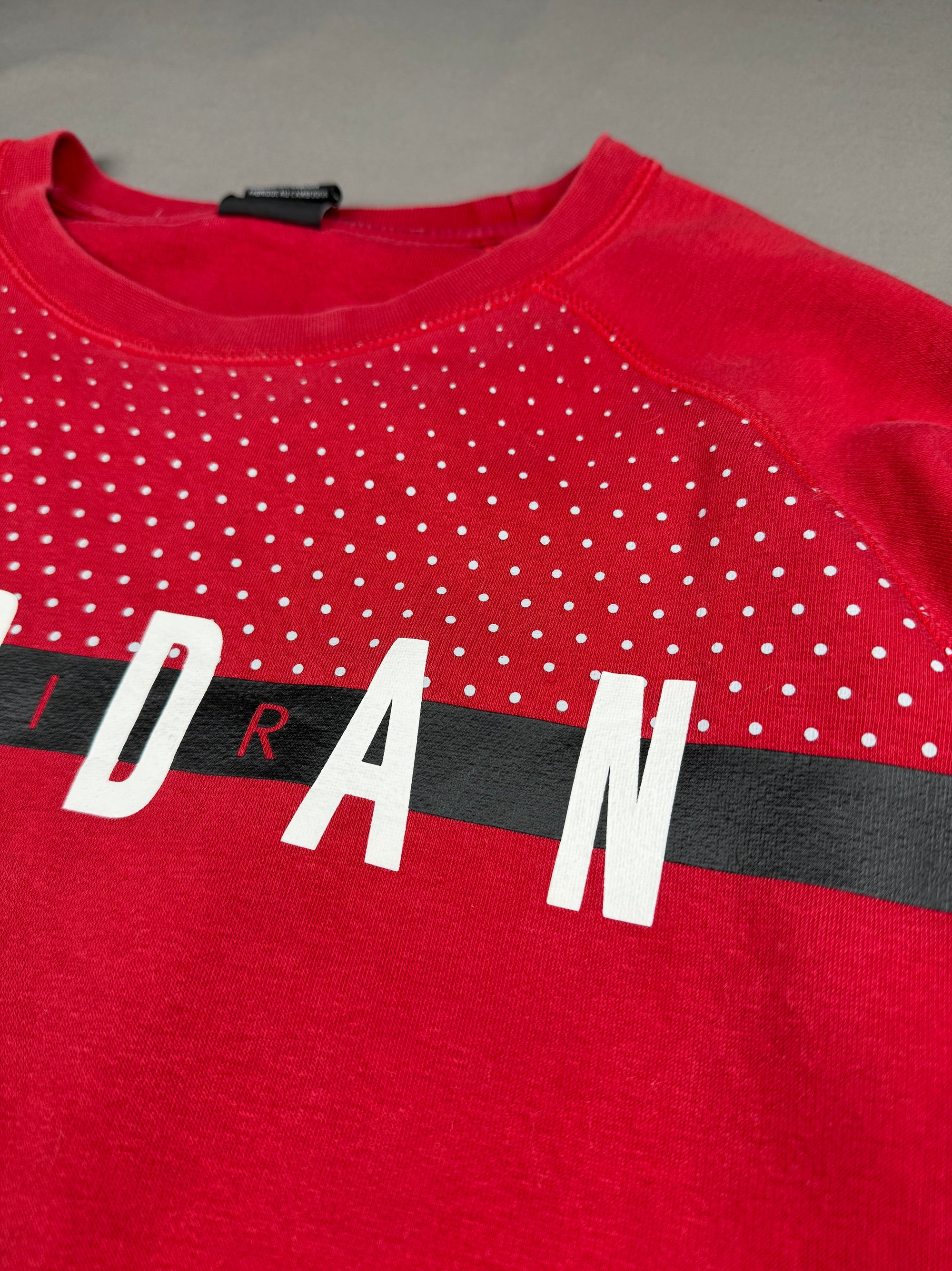 Sweat Jordan rouge vintage logo Jumpman - taille XL