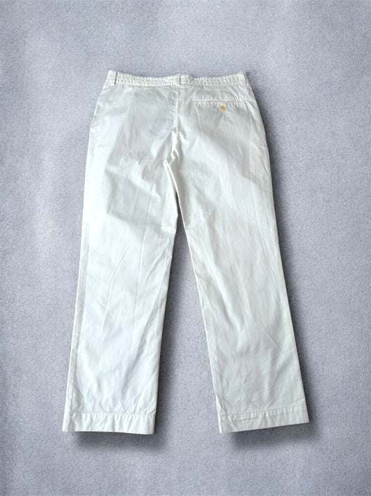 Pantalon 7/8 pantacourt blanc Isabel Marant Étoile - T.38 (taille 0)