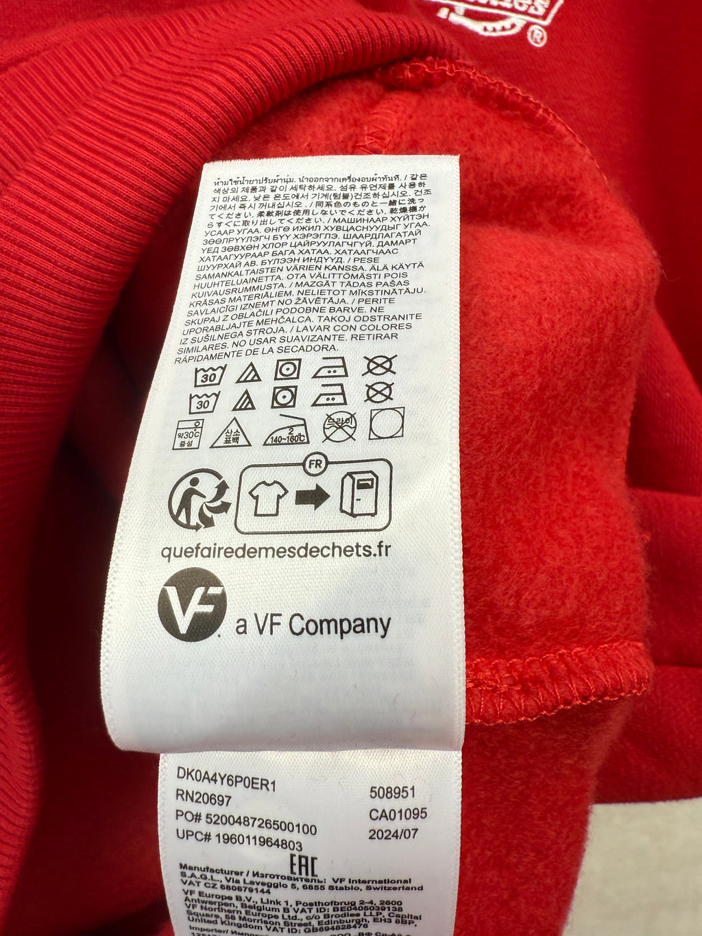 Sweat à capuche Dickies 707 - taille L