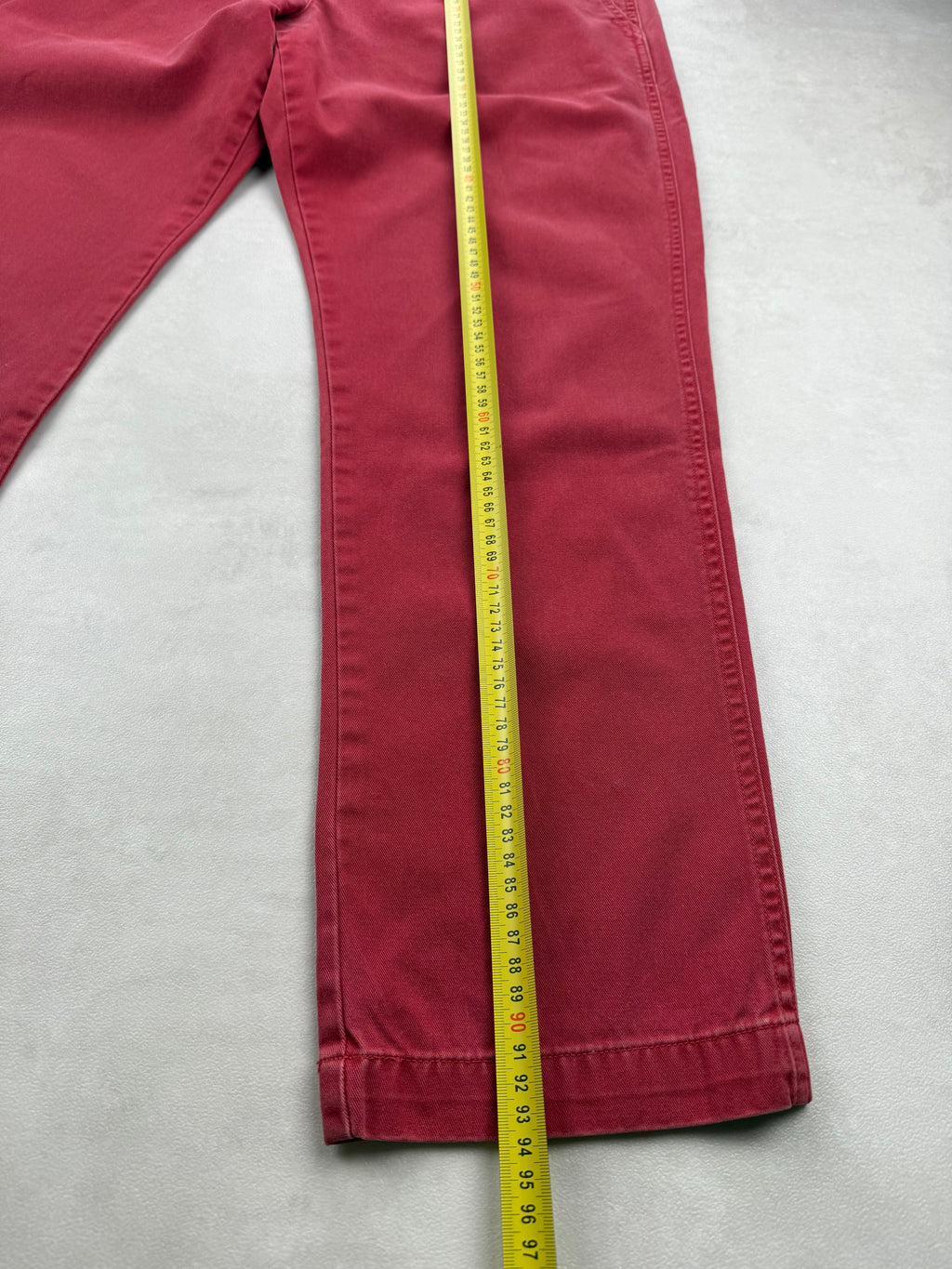 Chino Polo Ralph Lauren Coton Rouge Brique - Taille 44
