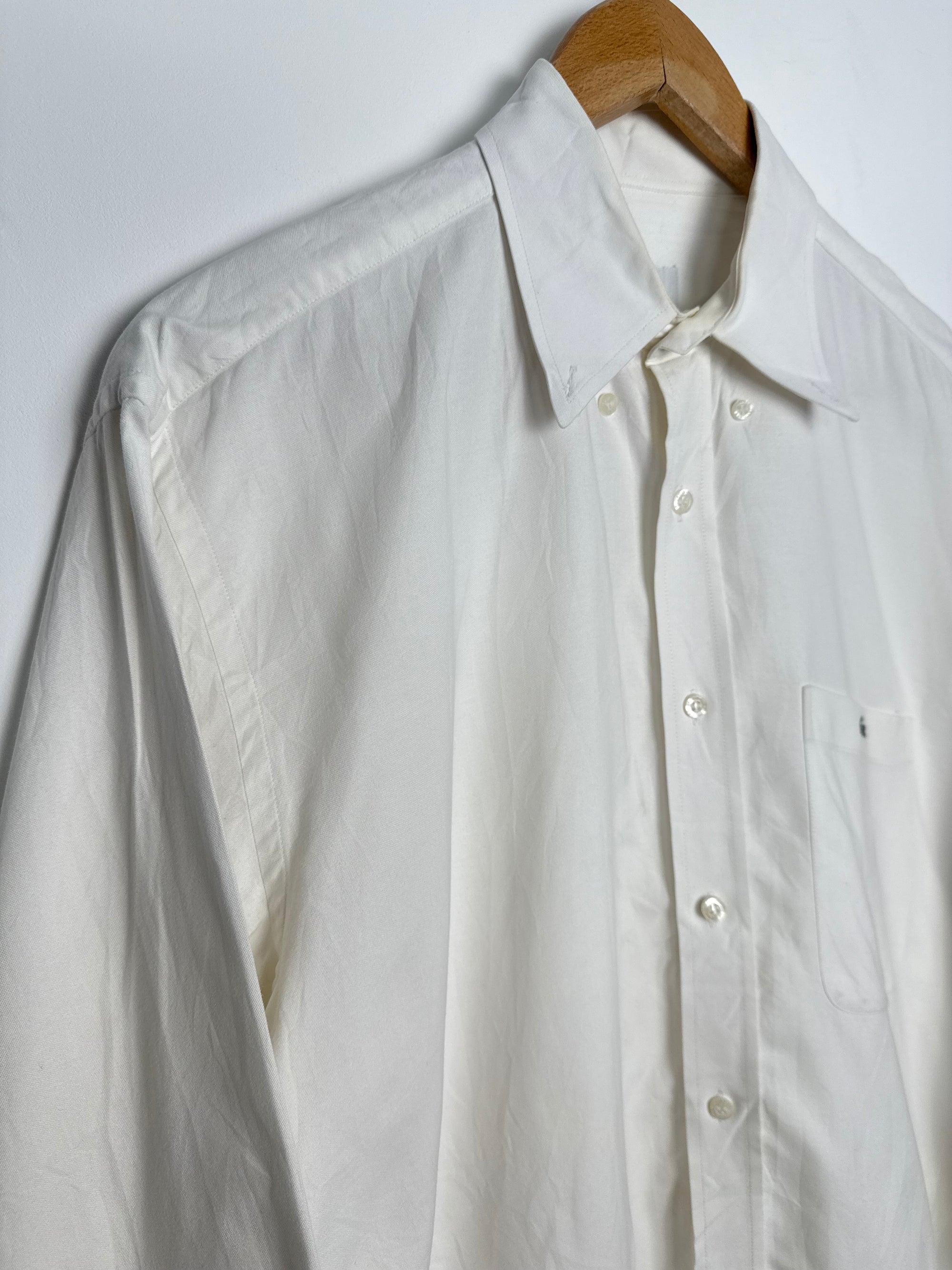 Chemise Lacoste blanche logo crocodile - taille L