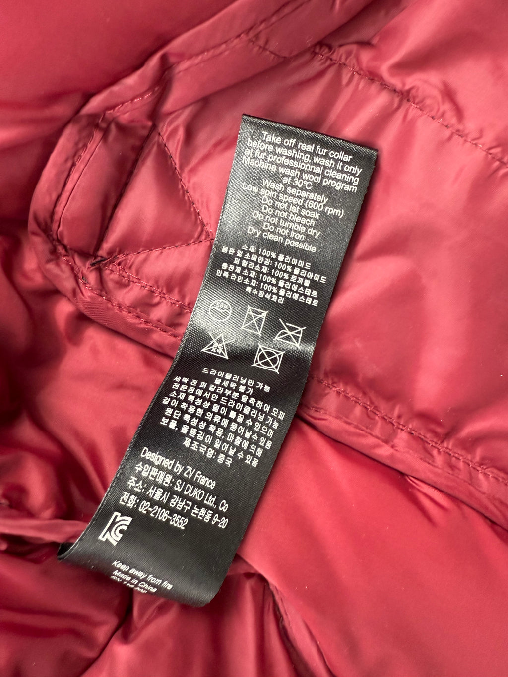 Doudoune sans Manches Zadig & Voltaire - Modèle Khel - Taille S