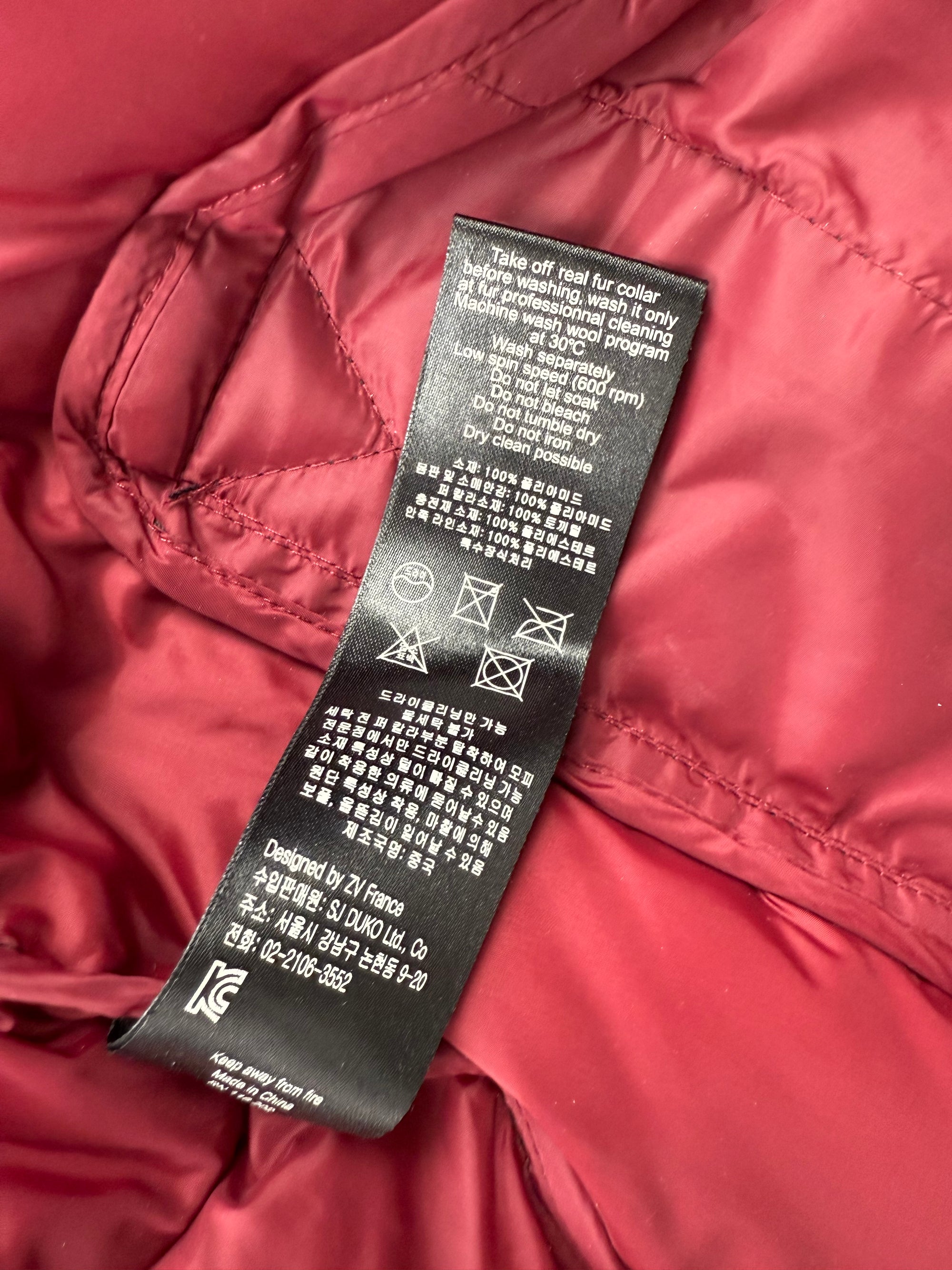 Doudoune sans Manches Zadig & Voltaire - Modèle Khel - Taille S