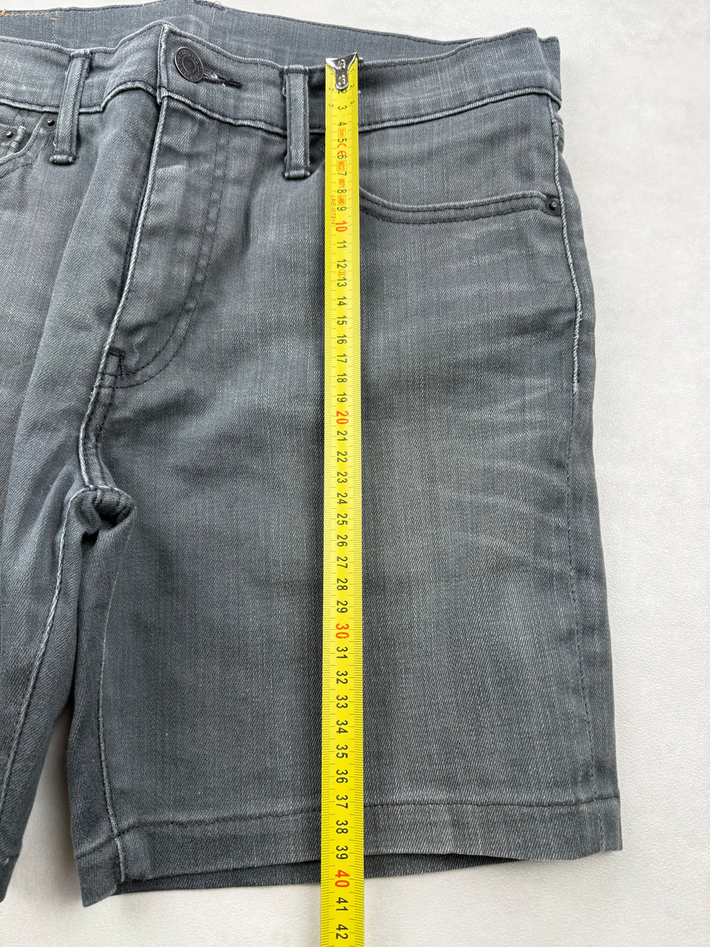 Short en Jean Levi's 511 Slim - Gris - Homme taille 40