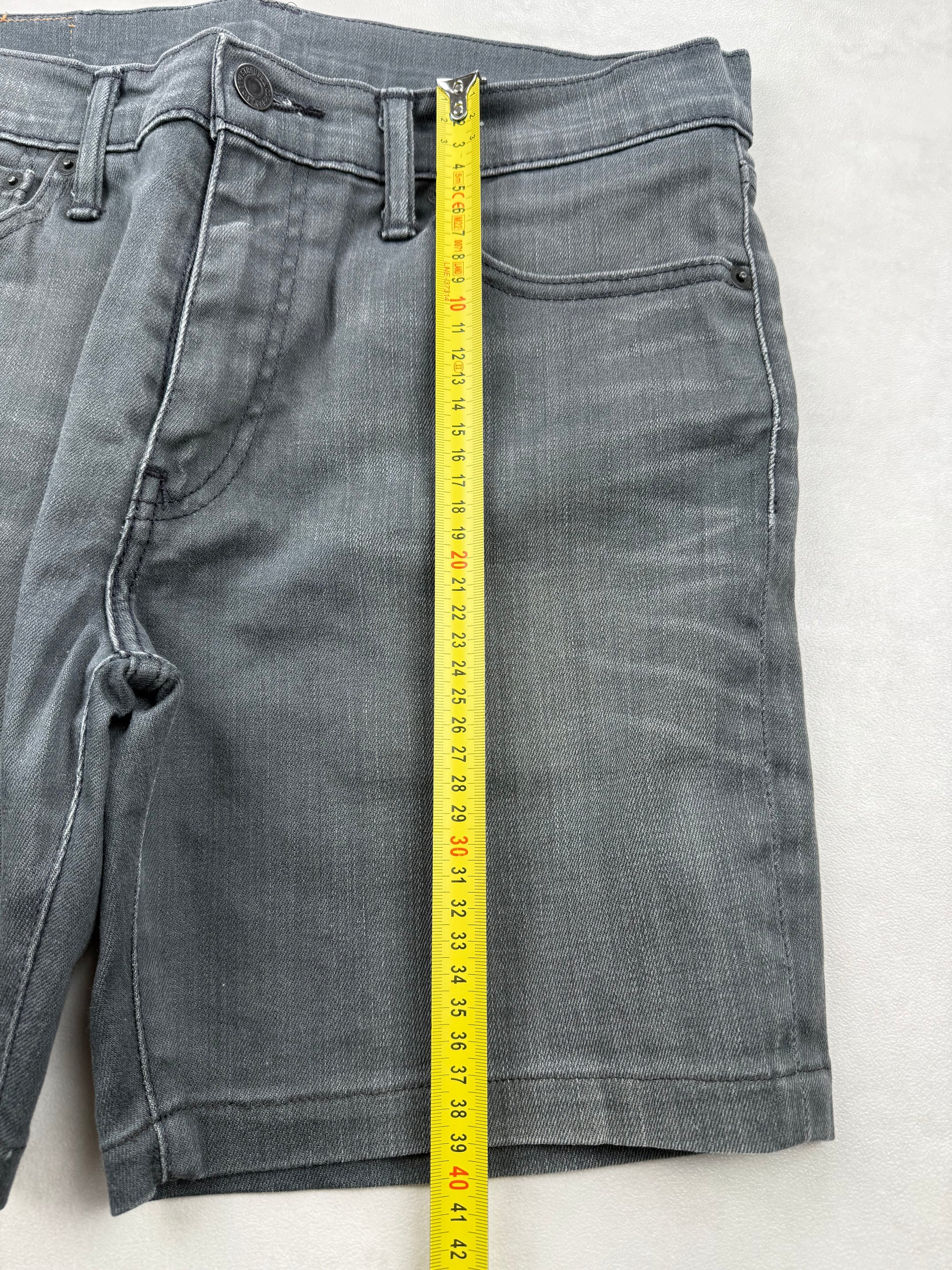 Short en Jean Levi's 511 Slim - Gris - Homme taille 40