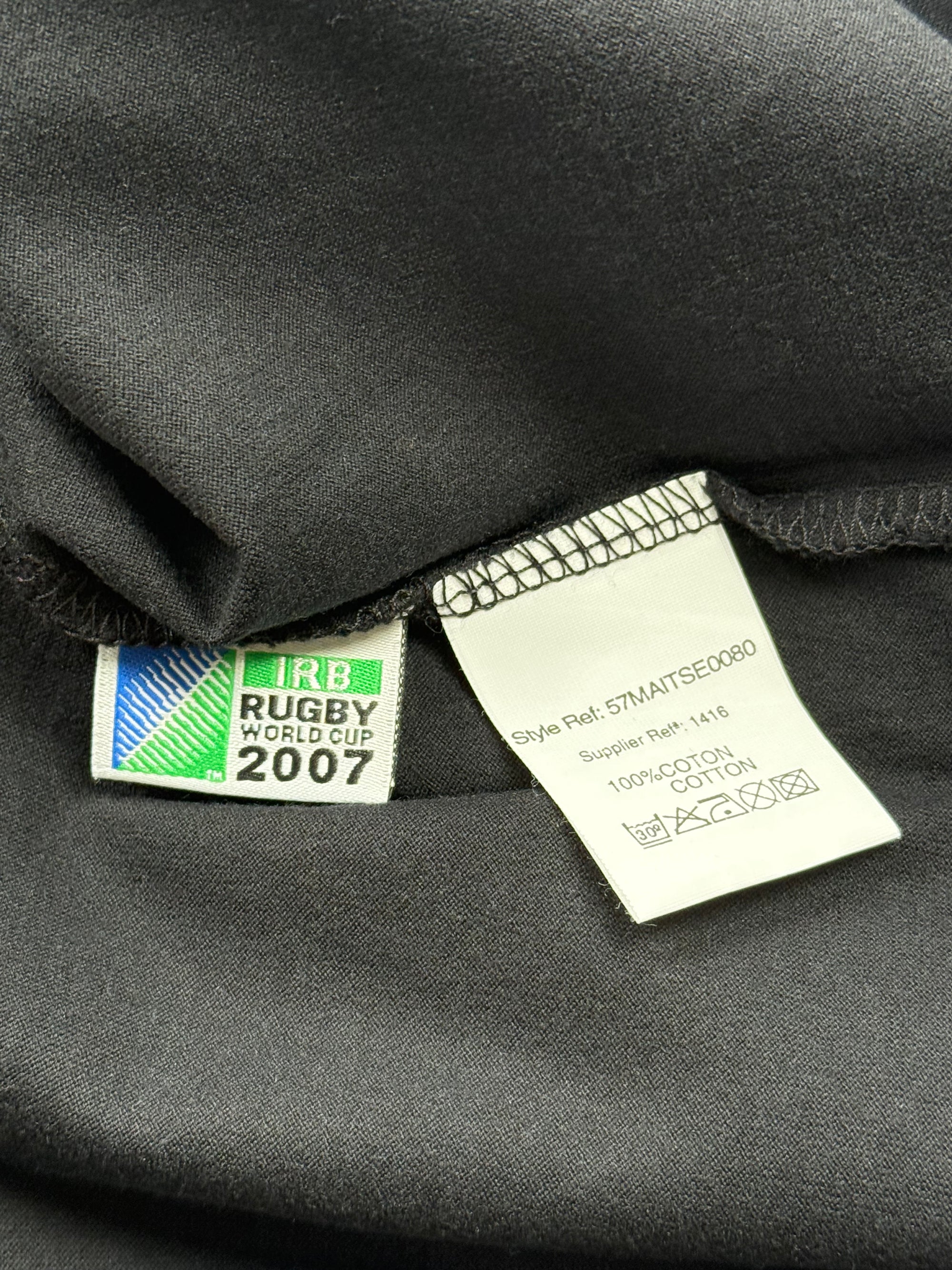 T-shirt Eden Park - Collector Rugby World Cup 2007 - Taille XL