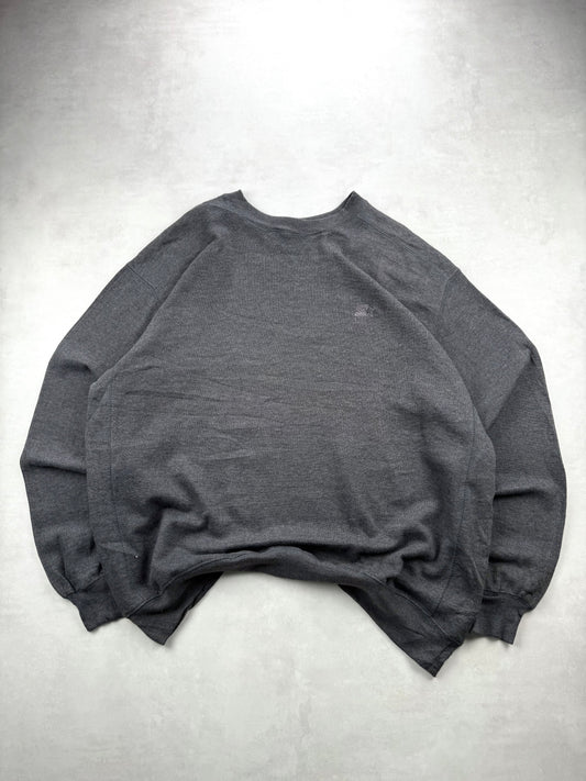 Sweat Col Rond Starter Oversize Logo Brodé 90s - Taille XXL