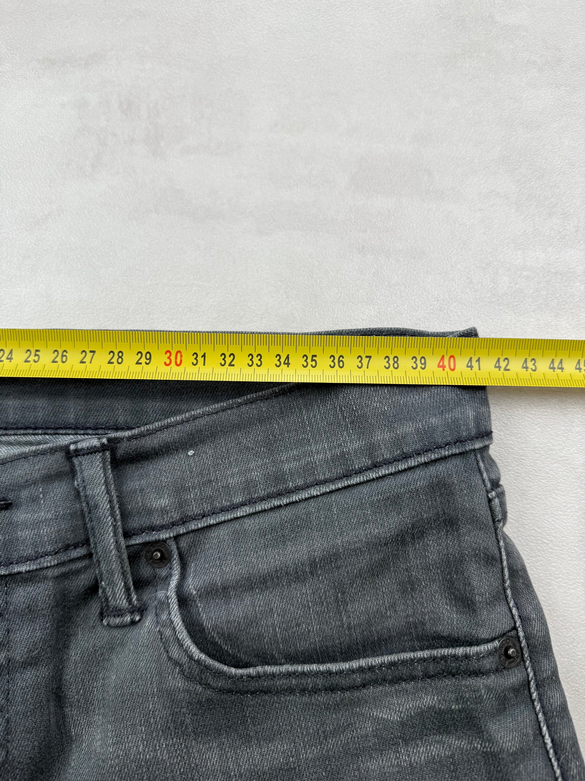 Short en Jean Levi's 511 Slim - Gris - Homme taille 40
