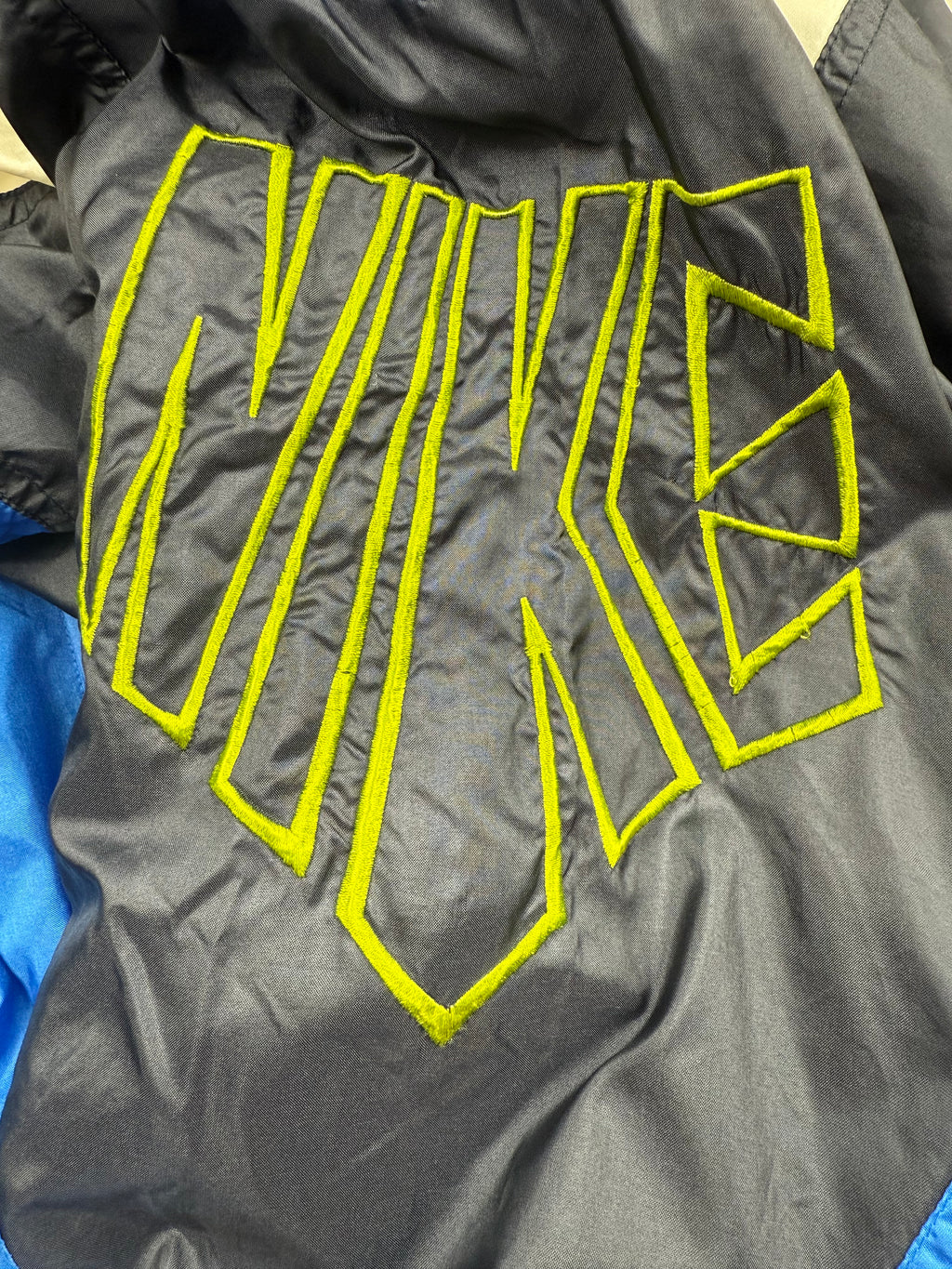 Ensemble vintage Nike bleu électrique Y2K / survêtement rétro - taille S