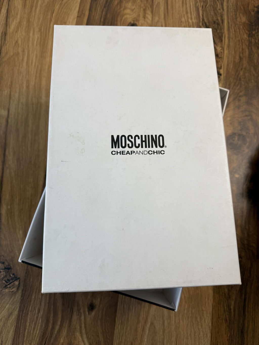 Escarpins Moschino en cuir marron - Taille 40