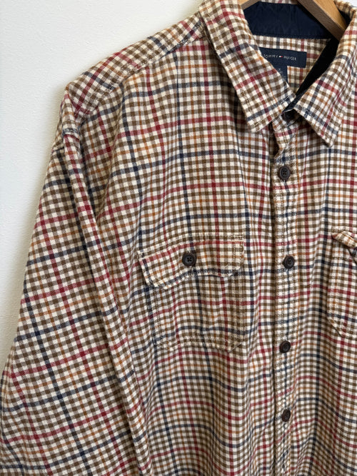 Chemise à carreaux vintage Tommy Hilfiger - taille XXL