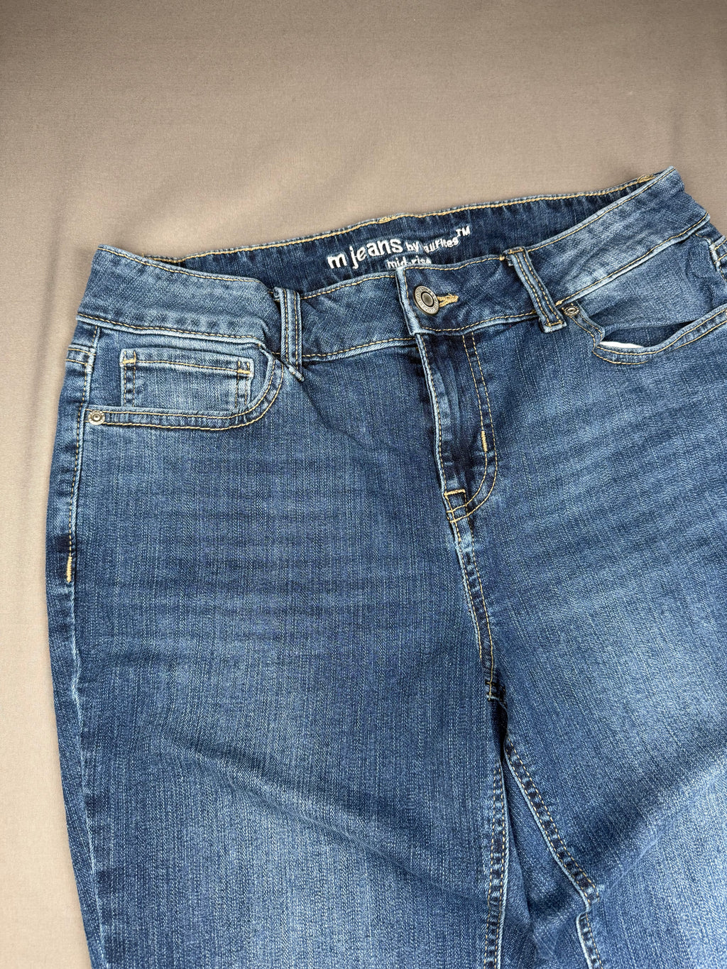 Jean bootcut bleu femme M Jeans by Maurices stretch confortable - Taille 38