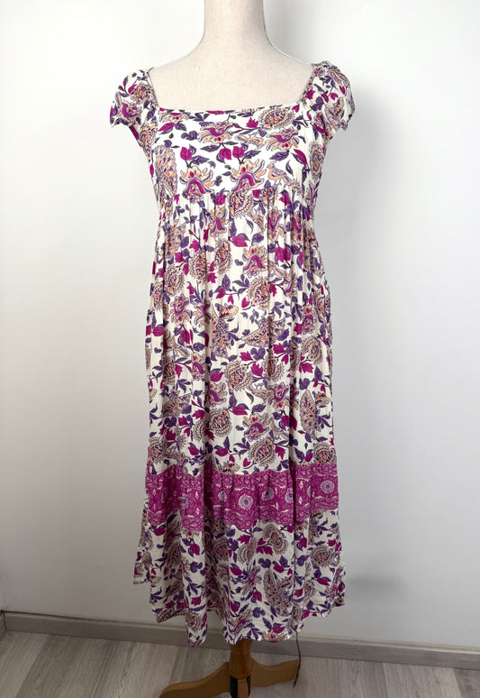 Robe Ba&sh fleuries doublé - Taille XS