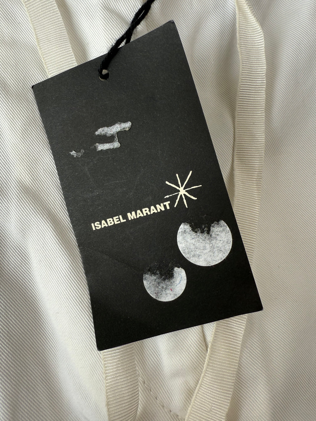 Pantalon 7/8 pantacourt blanc Isabel Marant Étoile - T.38 (taille 0)