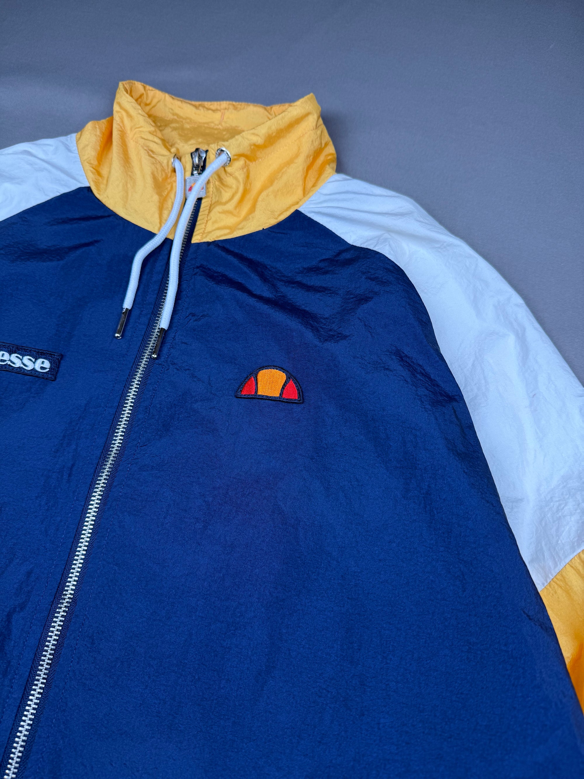 Veste coupe-vent Ellesse colorblock vintage Y2K – Taille S