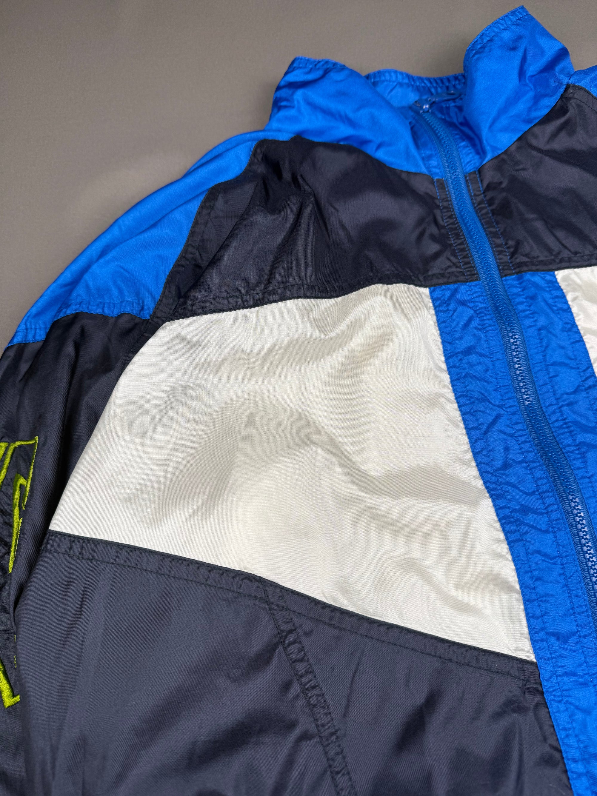 Ensemble vintage Nike bleu électrique Y2K / survêtement rétro - taille S