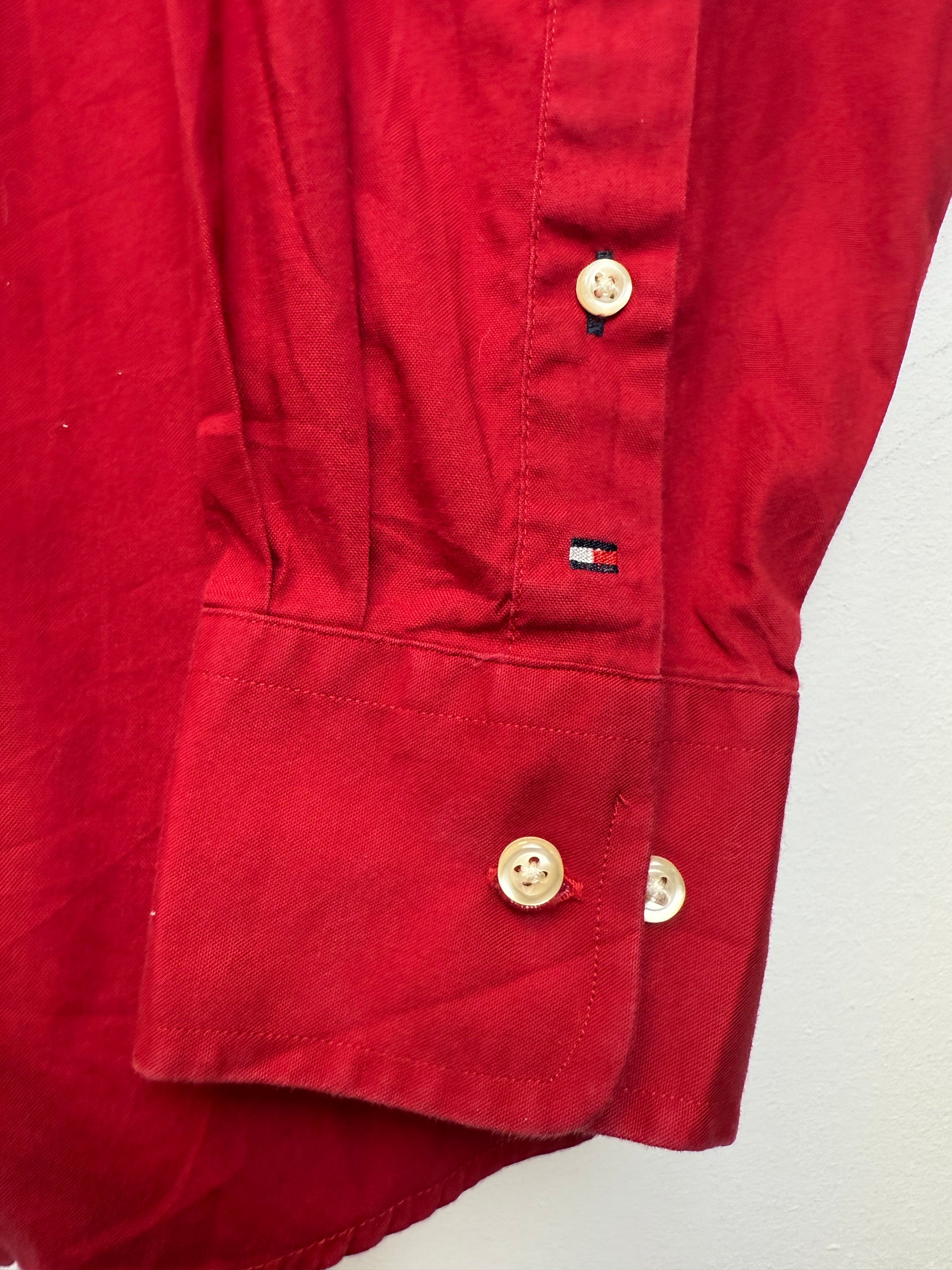 Chemise rouge Tommy Hilfiger - taille L