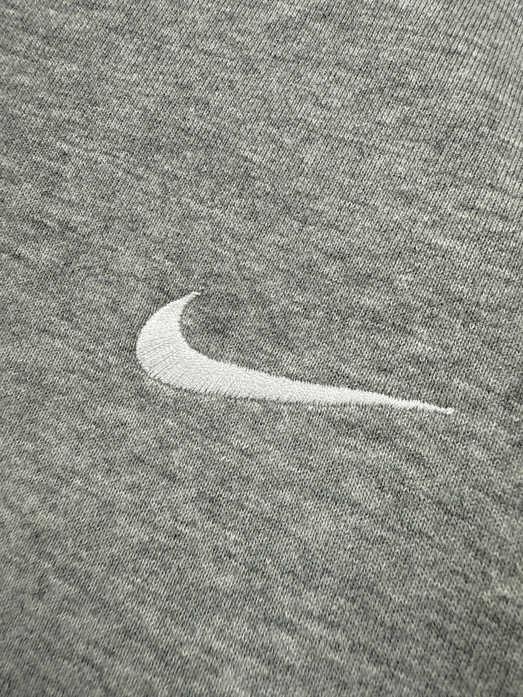 Sweat Nike Gris Col Rond - Swoosh Brodé - Taille XL