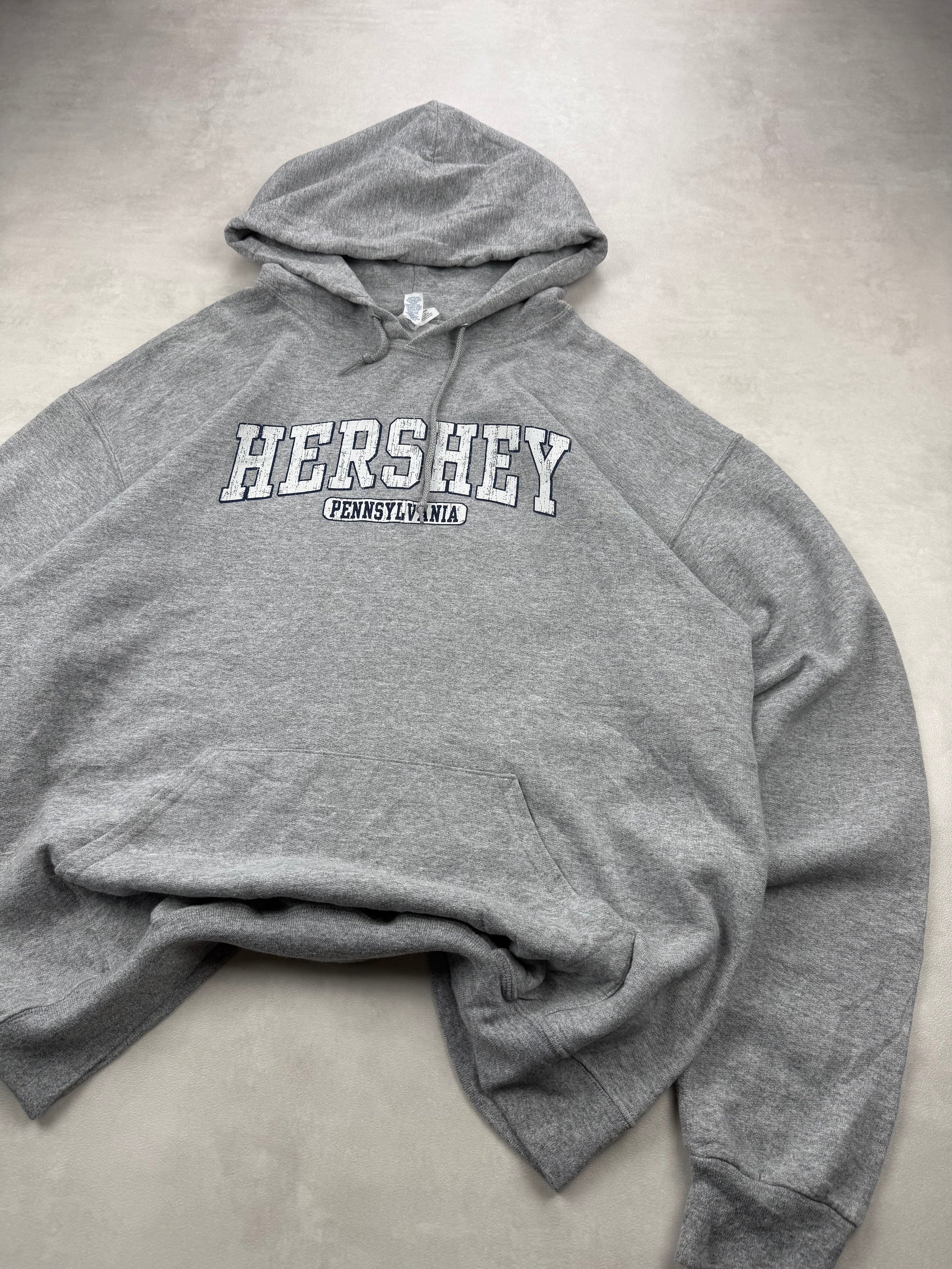 Sweat / Hoodie Vintage Américain "Hershey, PA" Style US College - Taille L