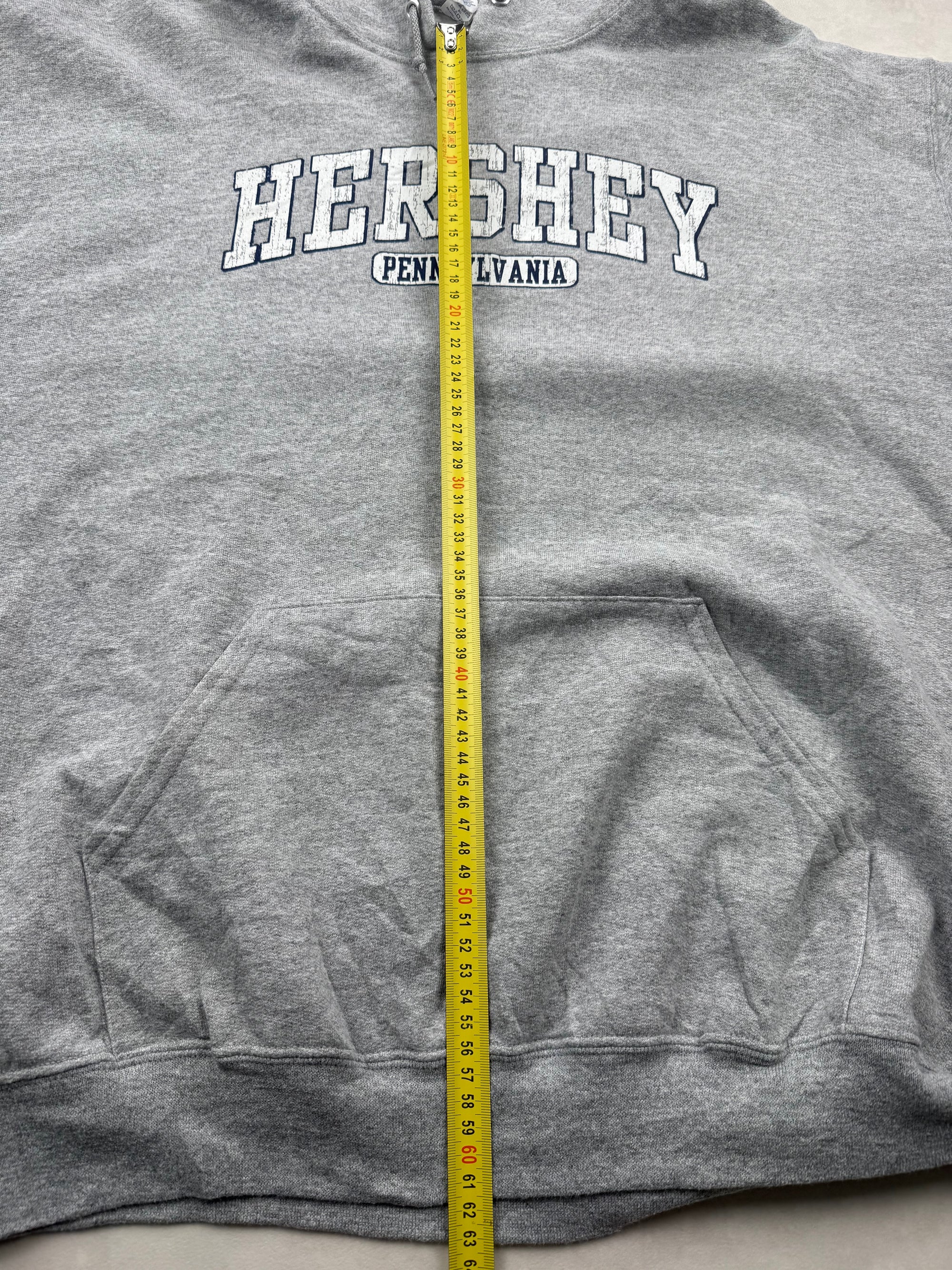 Sweat / Hoodie Vintage Américain "Hershey, PA" Style US College - Taille L
