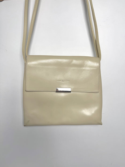 Sac Lancaster blanc cassé vintage - format bandoulière