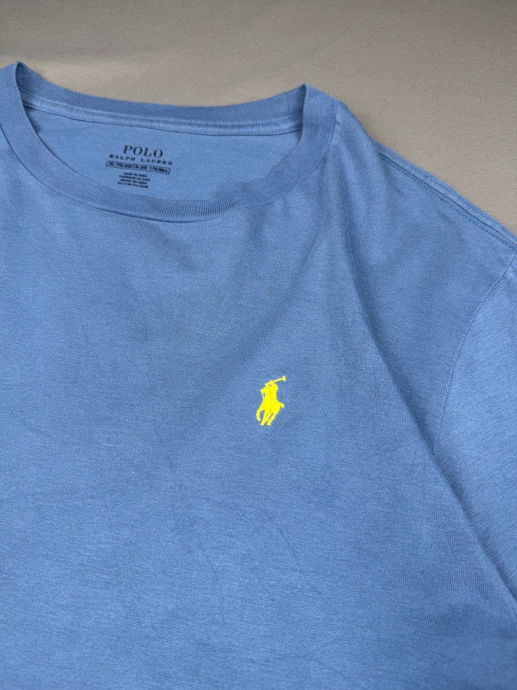 T-shirt Ralph Lauren bleu ciel - taille M