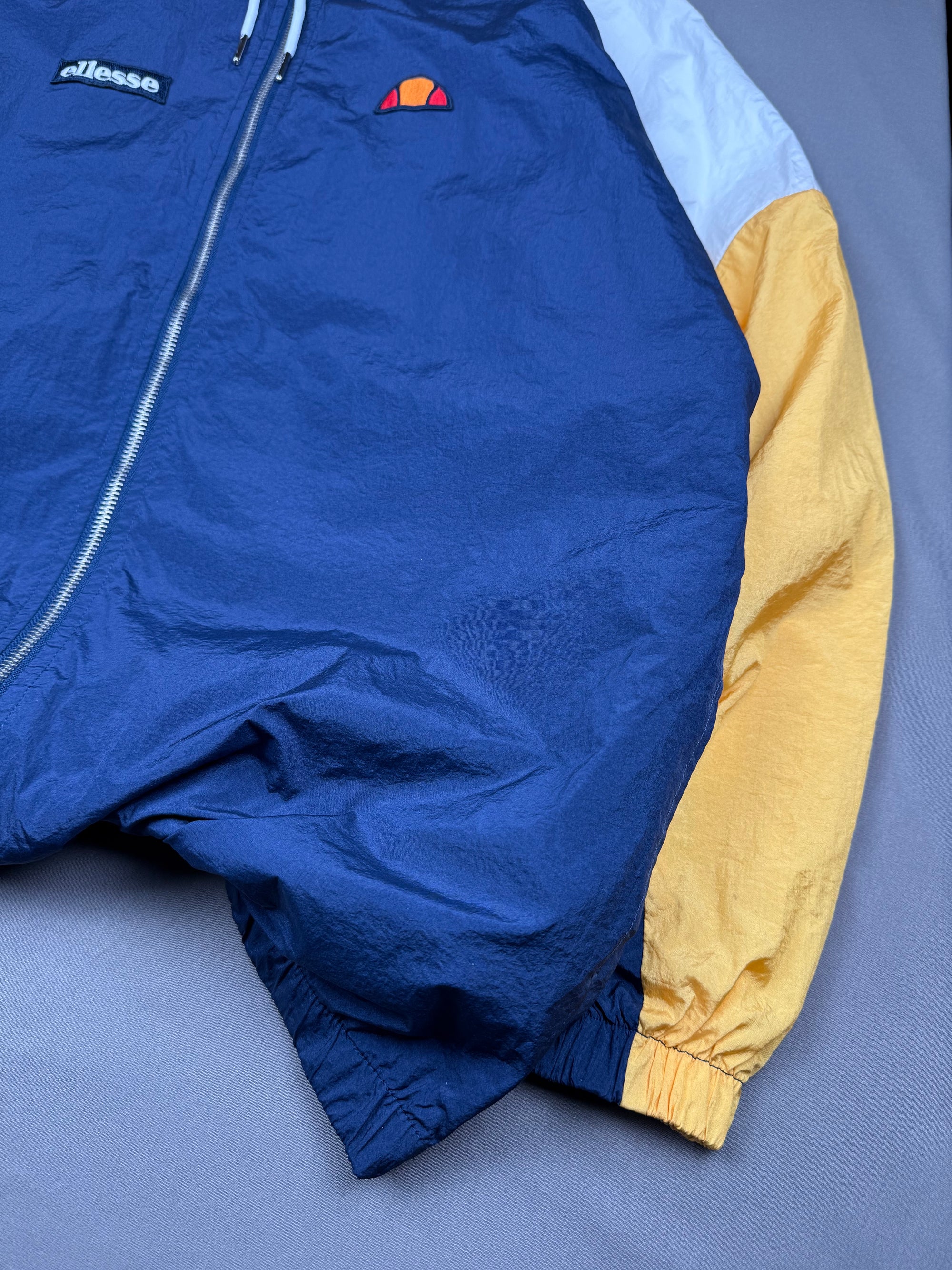 Veste coupe-vent Ellesse colorblock vintage Y2K – Taille S