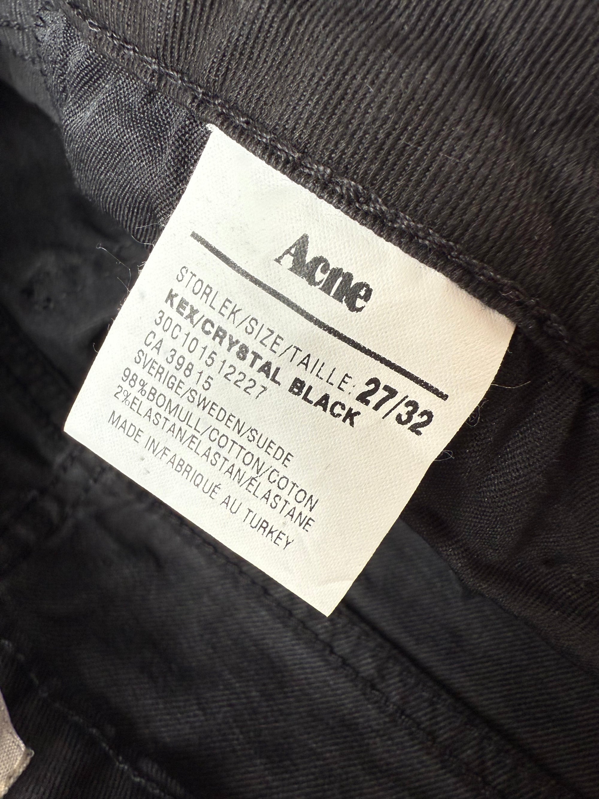 Jean Acne Studios Kex Crystal - Édition Swarovski – Unisexe