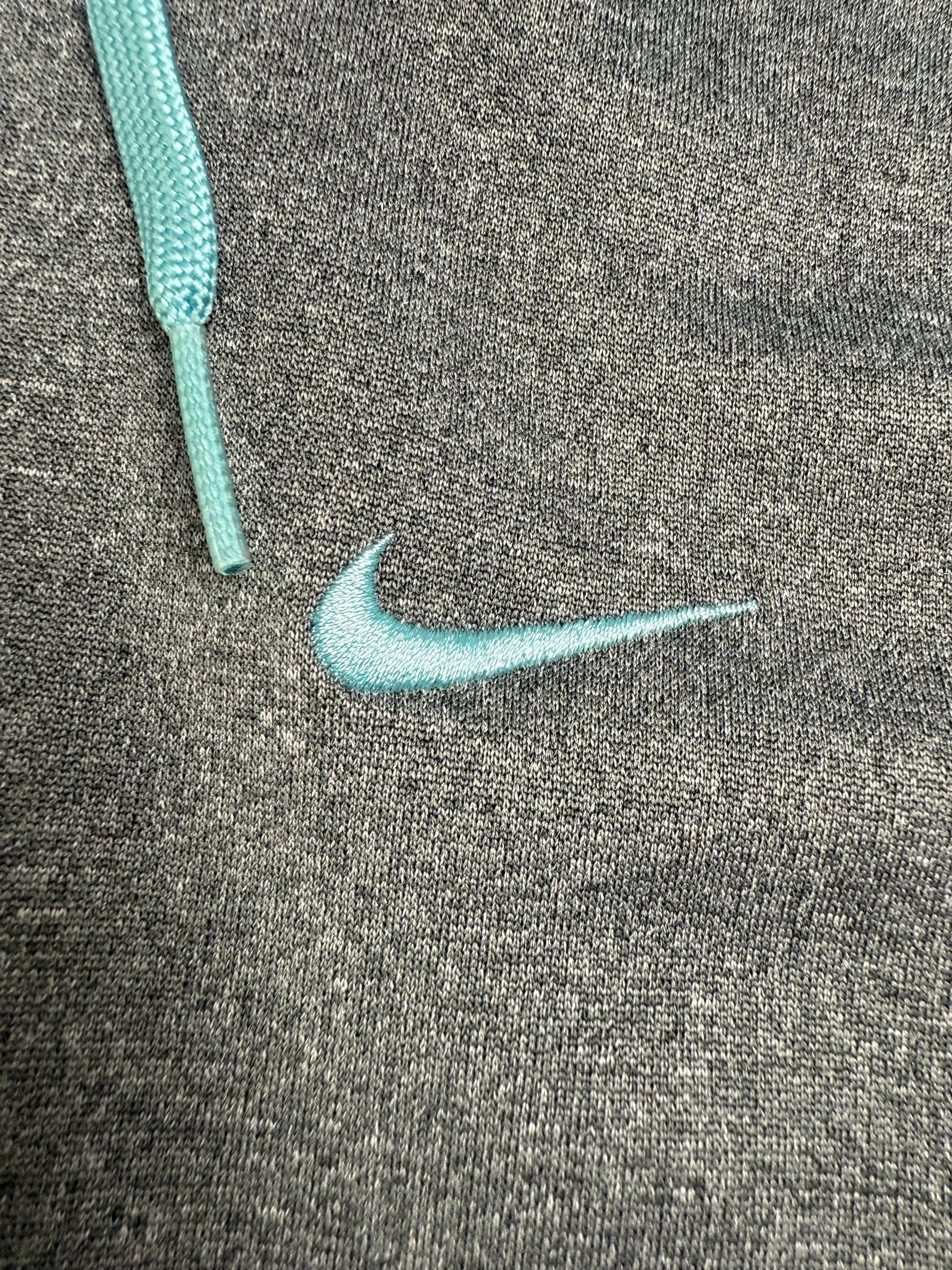 Veste Nike à capuche Therma-Fit bleu ciel et gris - taille XL
