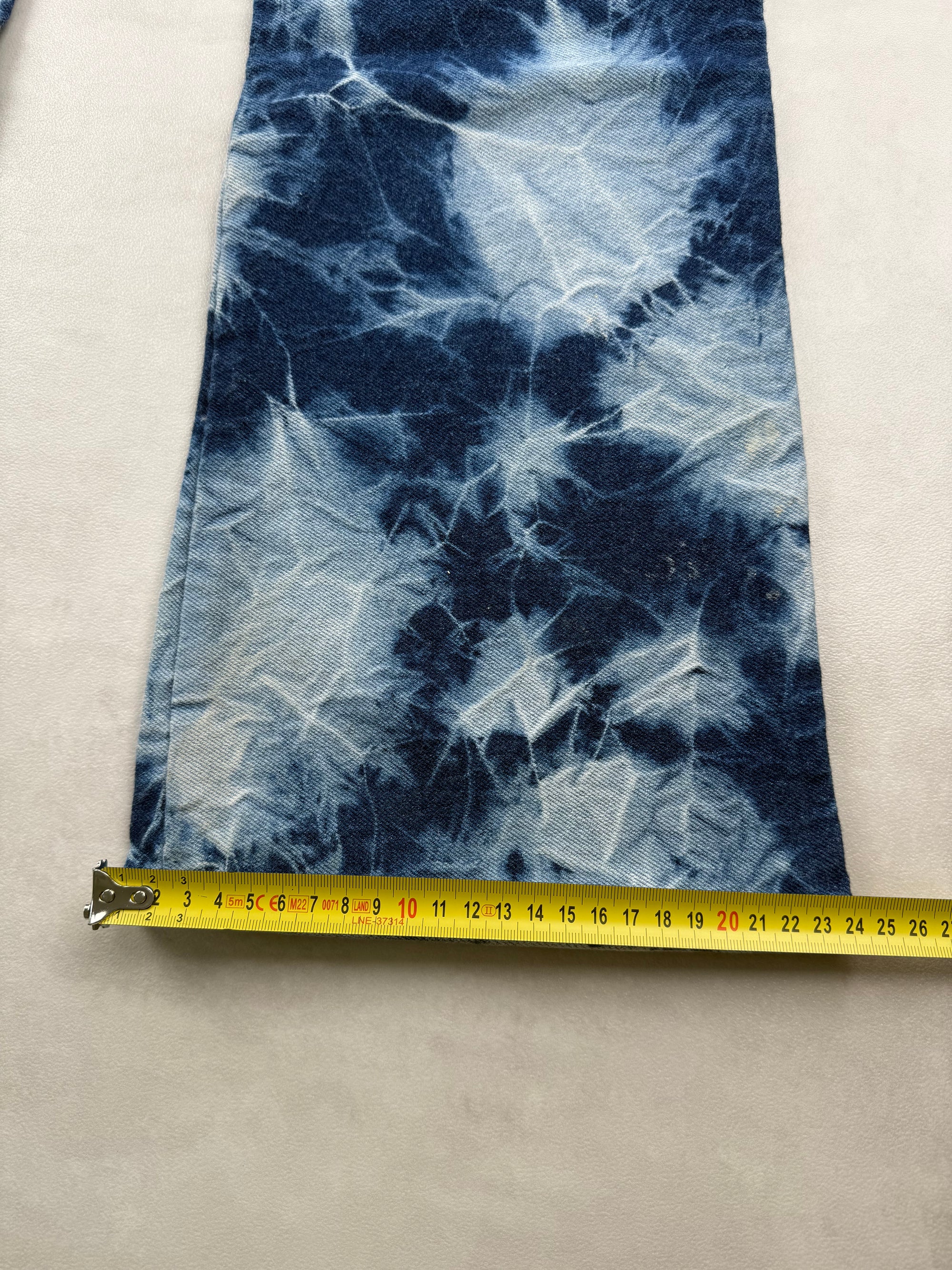 Jean Jennyfer Flare / Patte d'eph Taille Haute Tie-Dye - FR 36